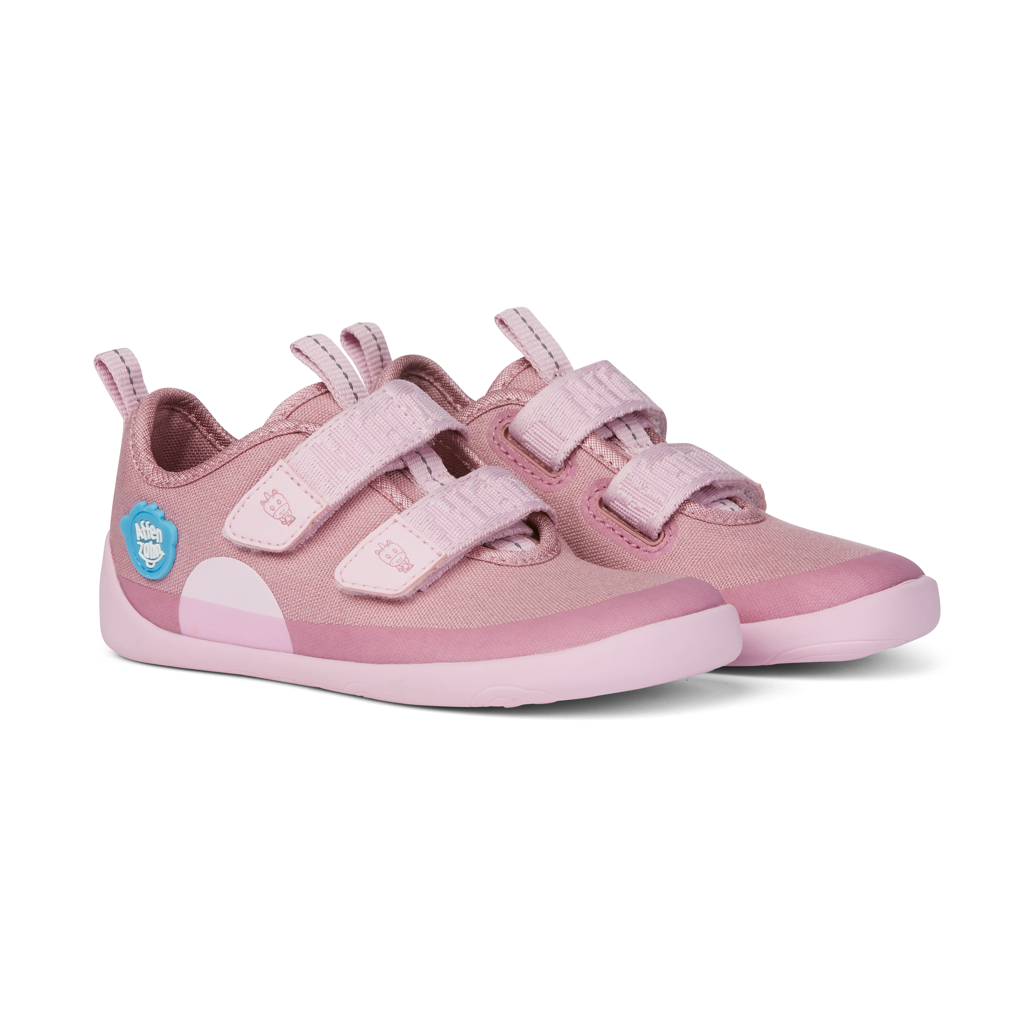 Affenzahn Cotton Lucky barfods overgangssko til børn i farven unicorn, par