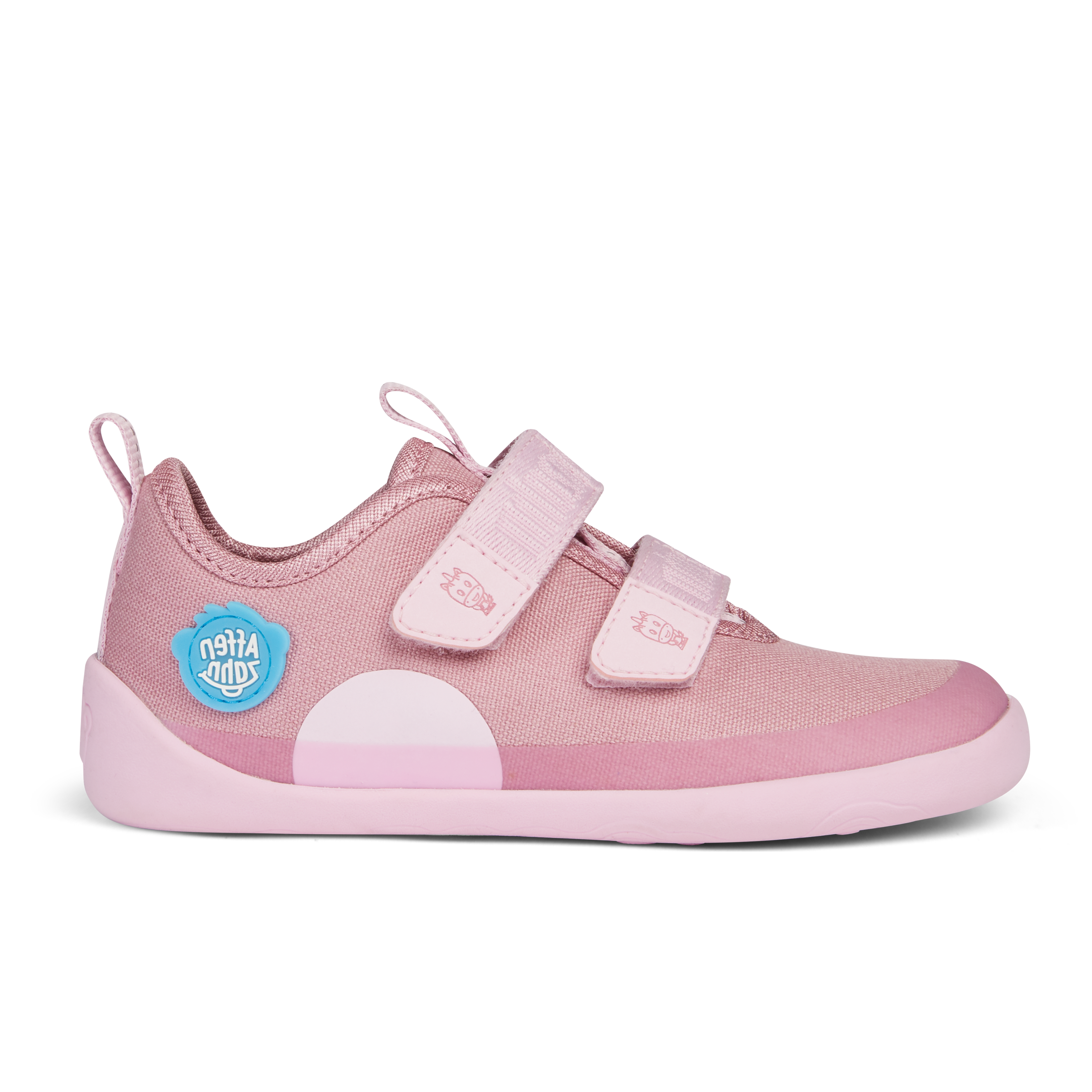 Affenzahn Cotton Lucky barfods overgangssko til børn i farven unicorn, yderside