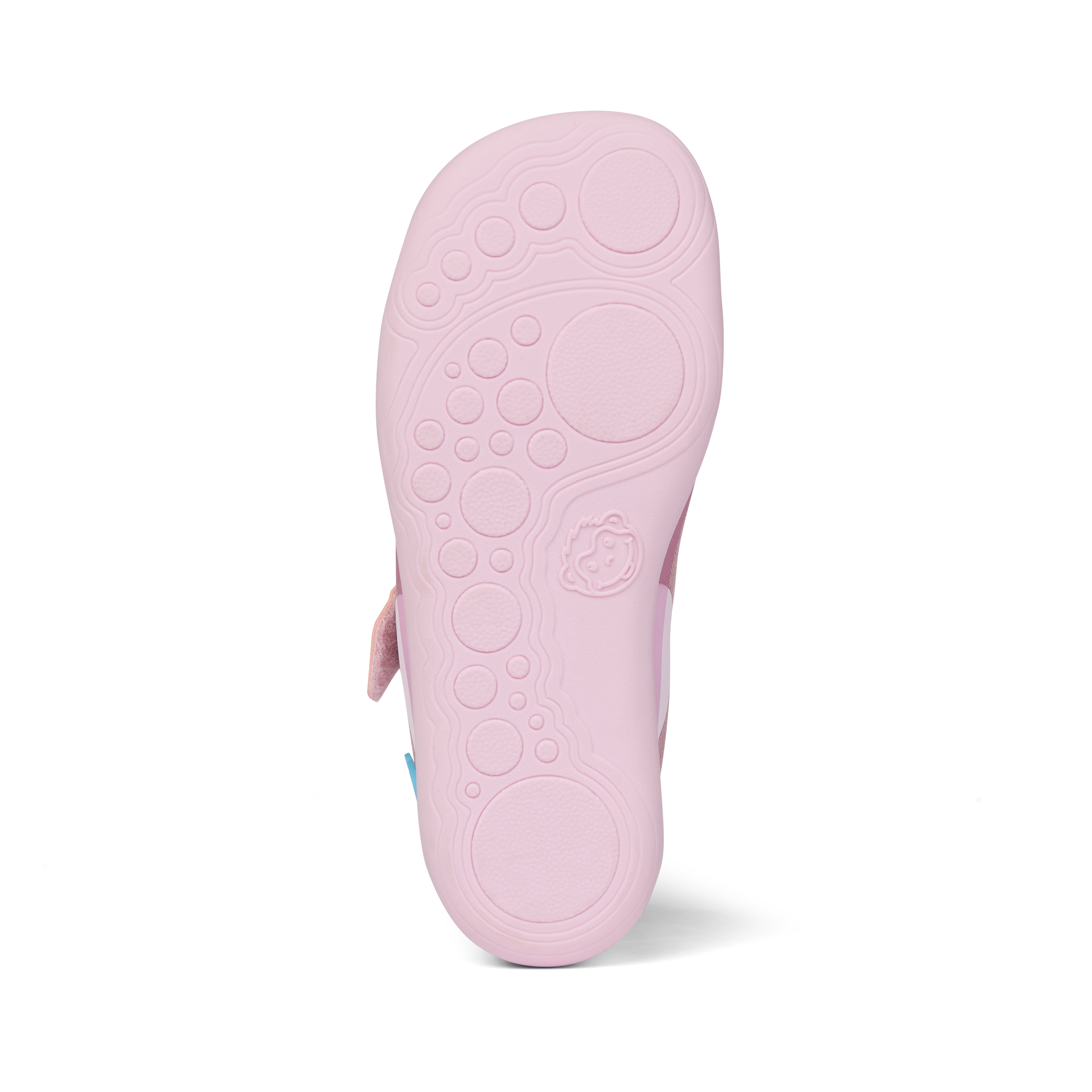 Affenzahn Cotton Lucky barfods overgangssko til børn i farven unicorn, saal