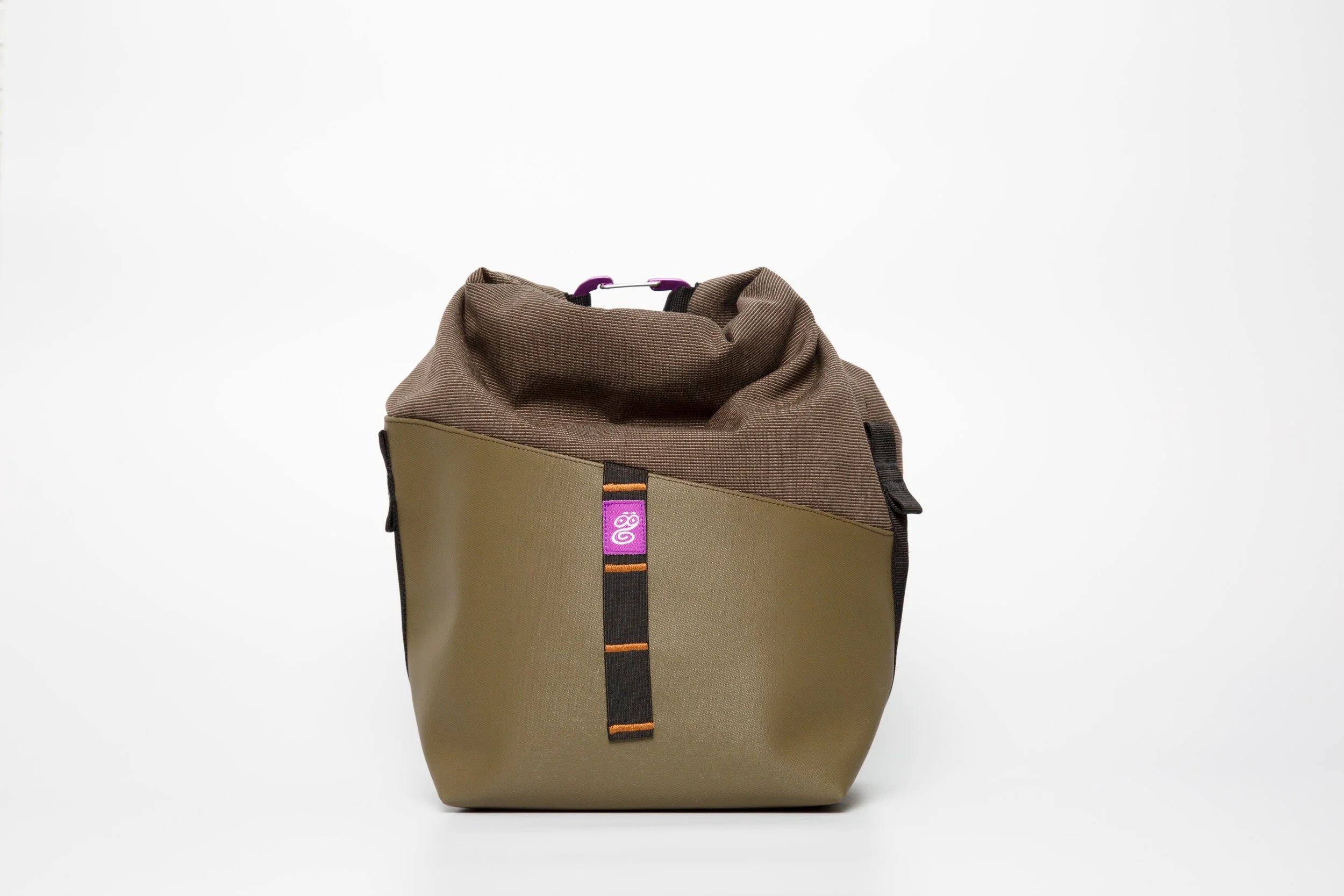 Doorsy Chalk Bag – Dusty Brown//Swamp Green