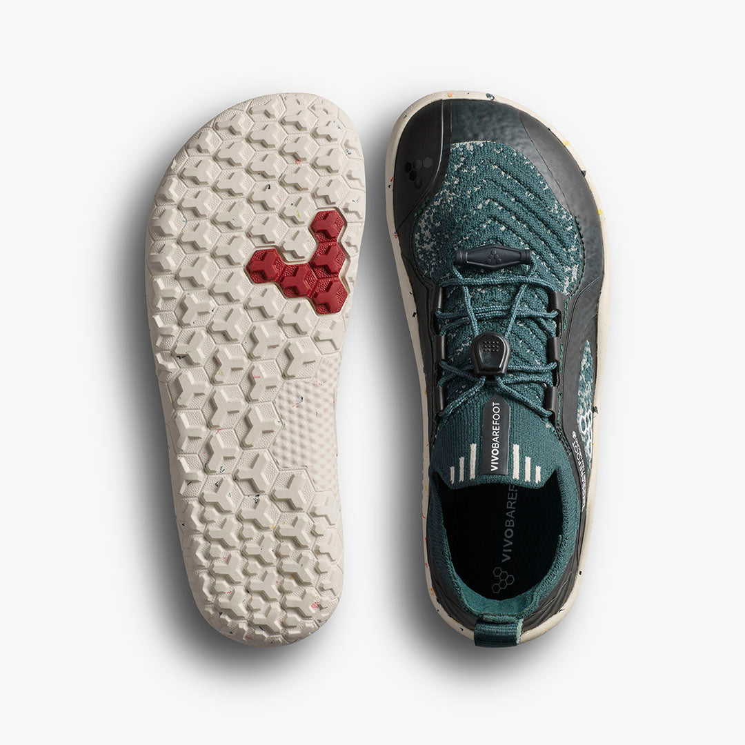 Vivobarefoot Primus Trail Knit FG Kids – Deep Teal