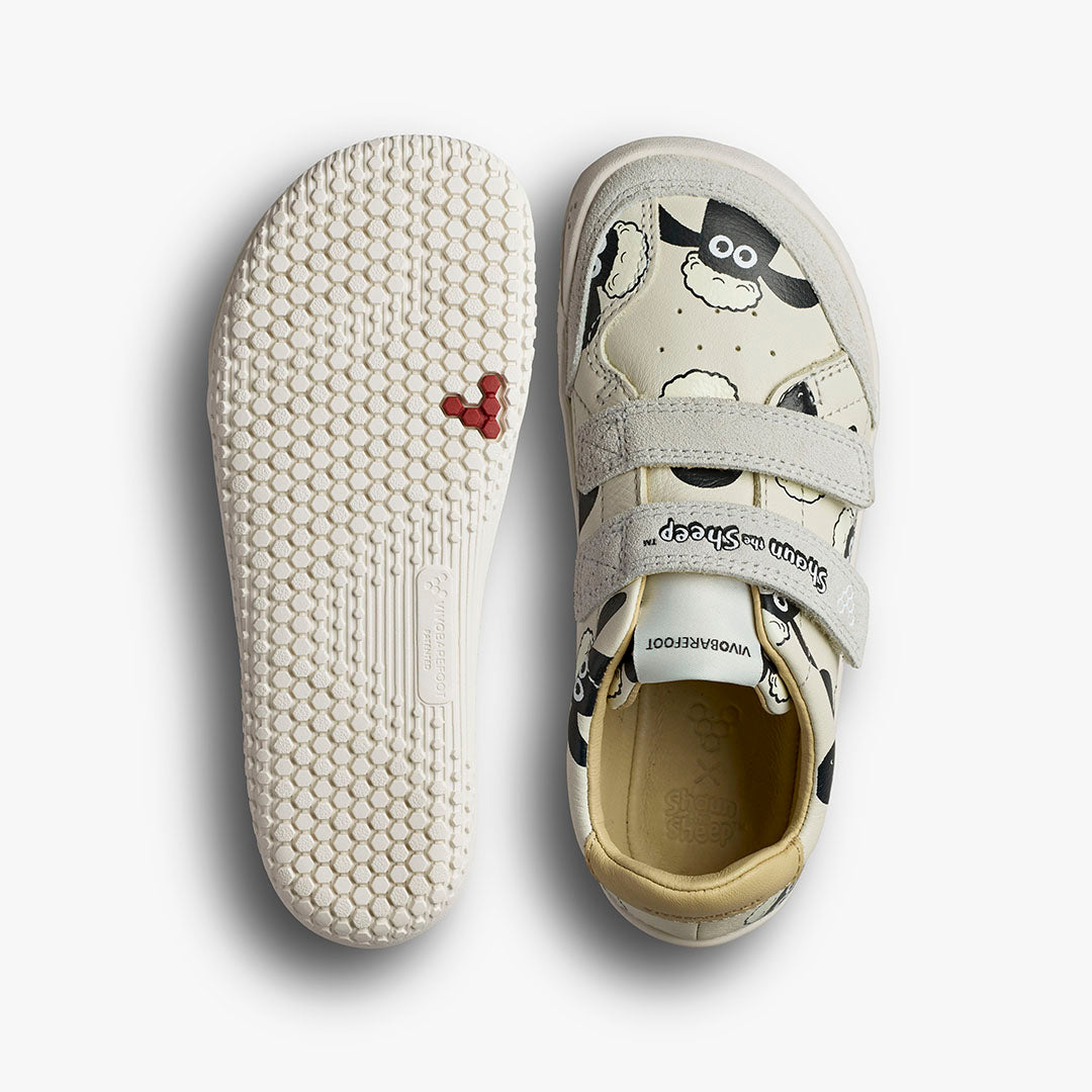 Vivobarefoot Gobi Sneaker Kids – Natural – SoleAndTop