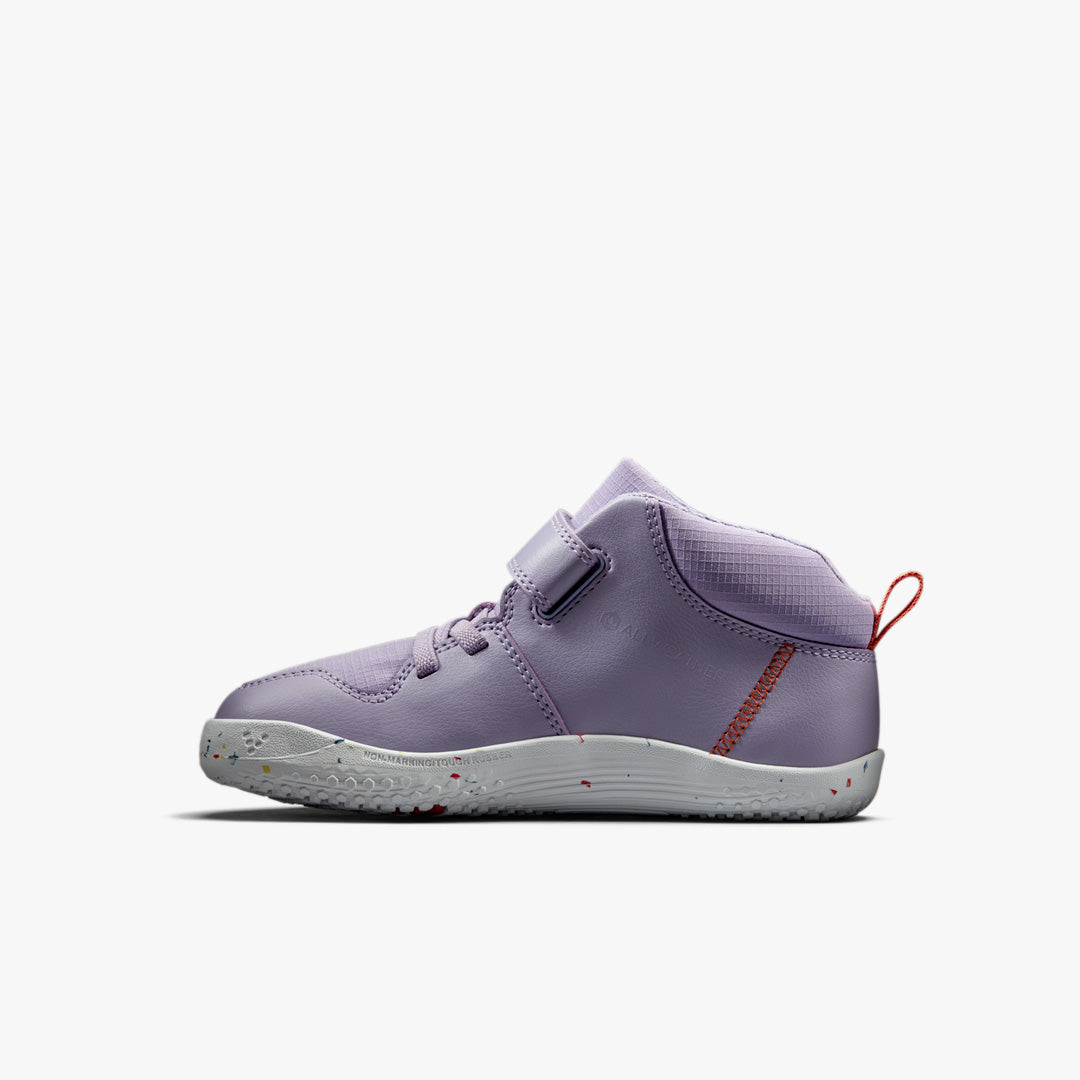 Vivobarefoot Primus Ludo Hi Preschool - Lilac