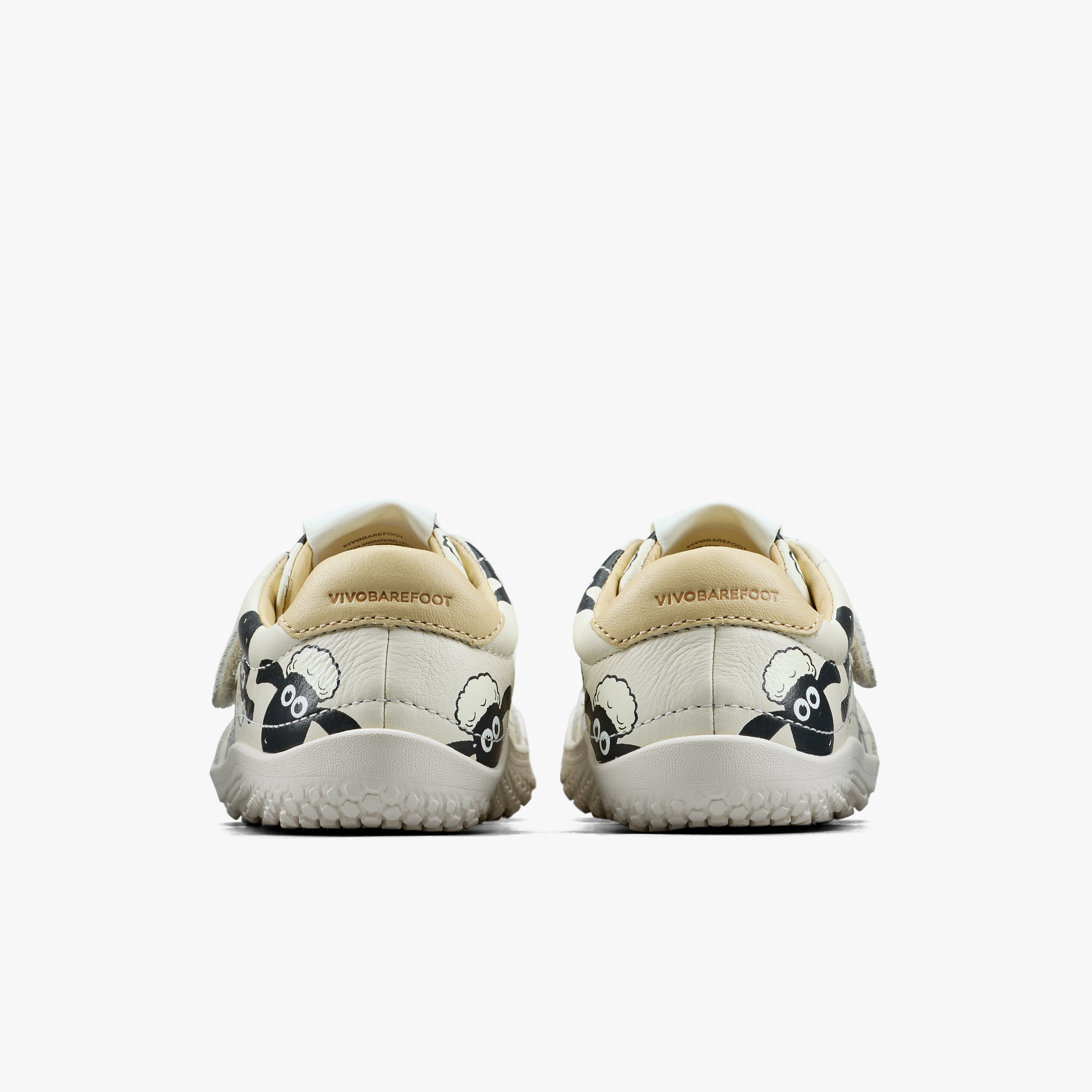 Vivobarefoot Gobi Sneaker Preschool – Natural – Back