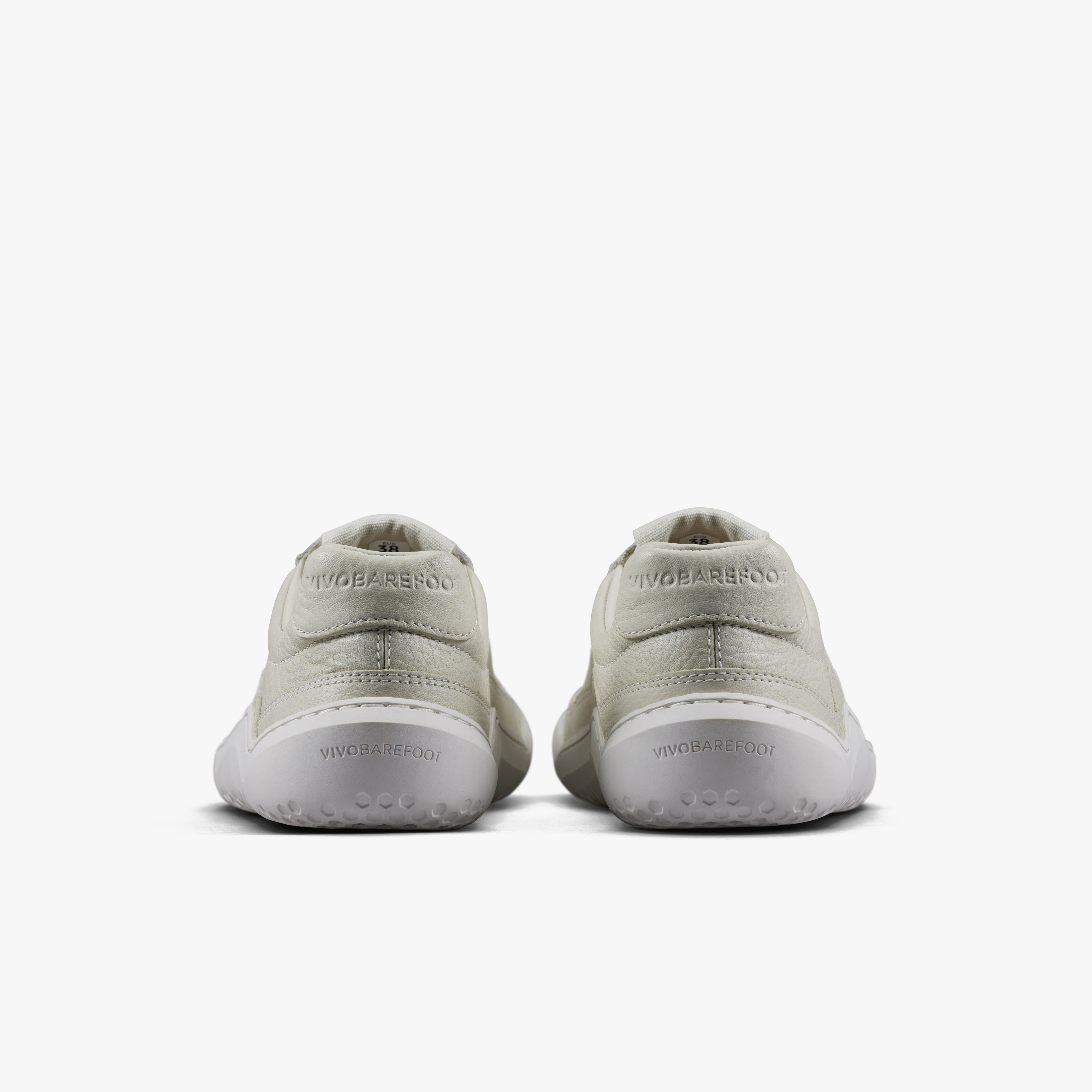 Vivobarefoot Gobi III Sneaker Leather Womens – Limestone – Back