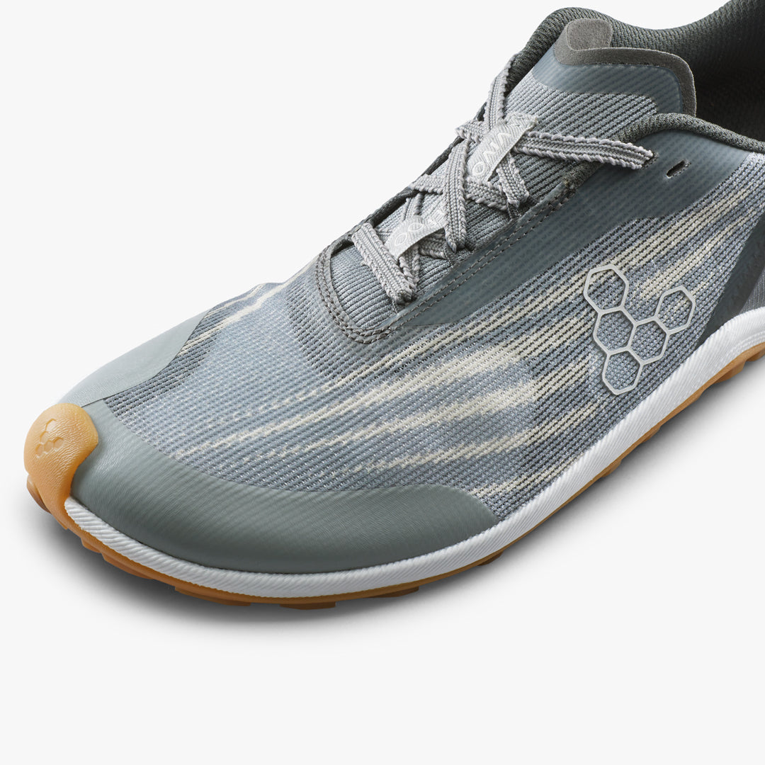 Vivobarefoot Primus Trail Flow Womens – Storm Cloud – Closeup1