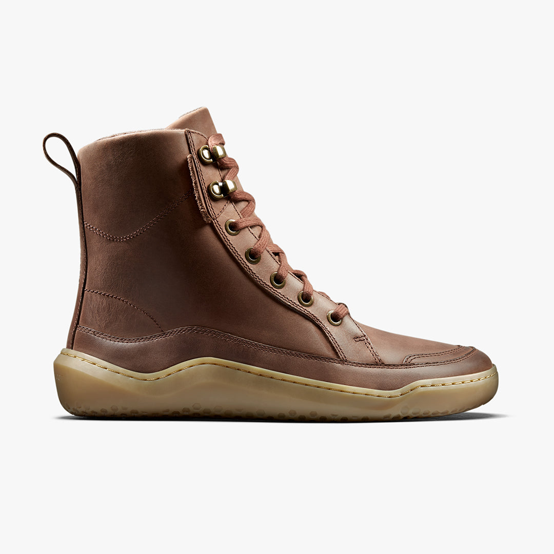 Vivobarefoot Gobi Boot Warmlined Womens - Bark