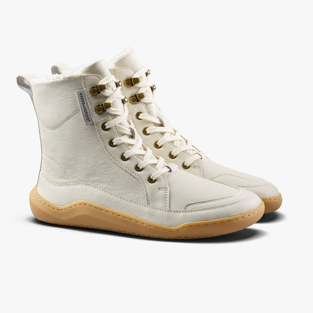 Vivobarefoot Gobi Boot Warmlined Womens – Limestone