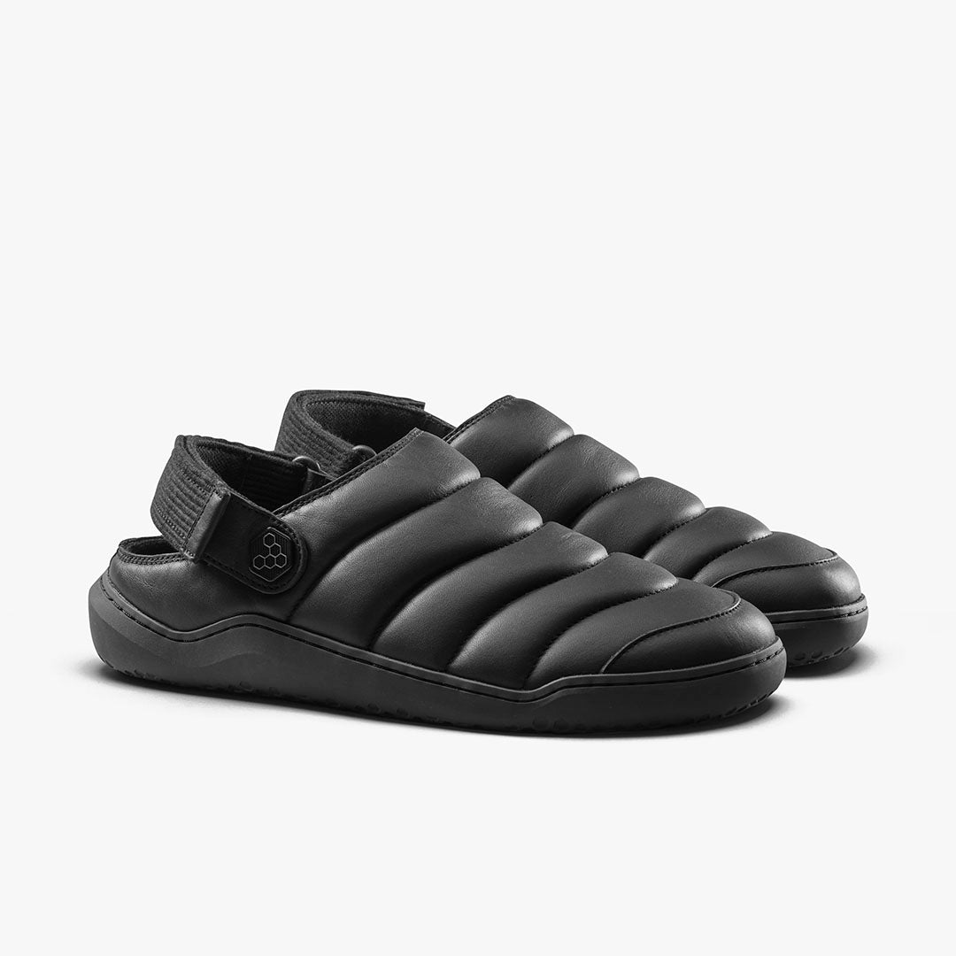 Vivobarefoot Gobi Wavey Mule Womens – Obsidian