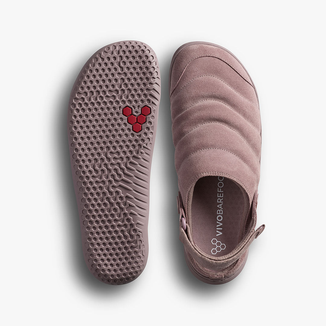 Vivobarefoot Gobi Wavey Mule Womens – Twilight Mauve