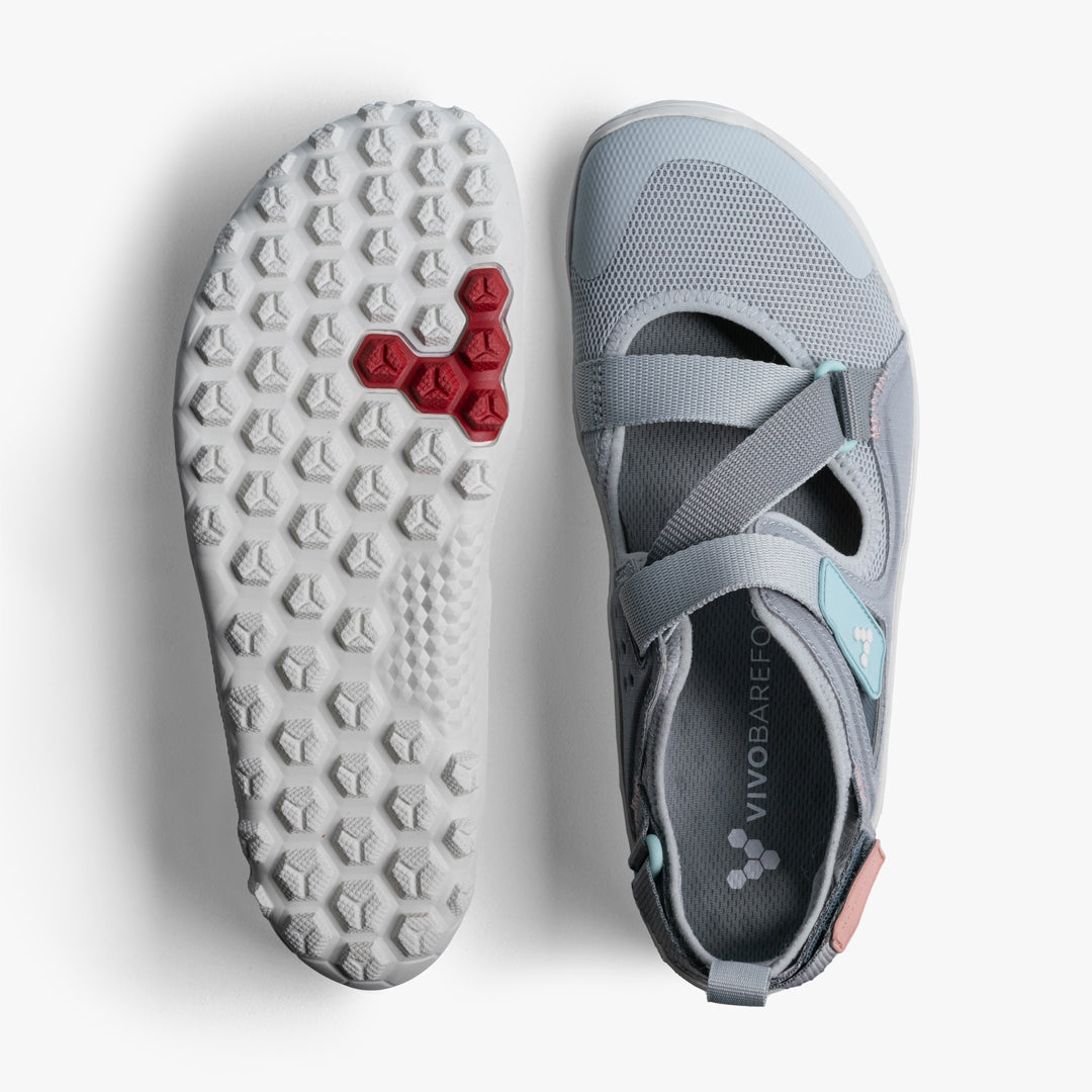 Vivobarefoot Tracker Sandal Womens – Glacier Grey