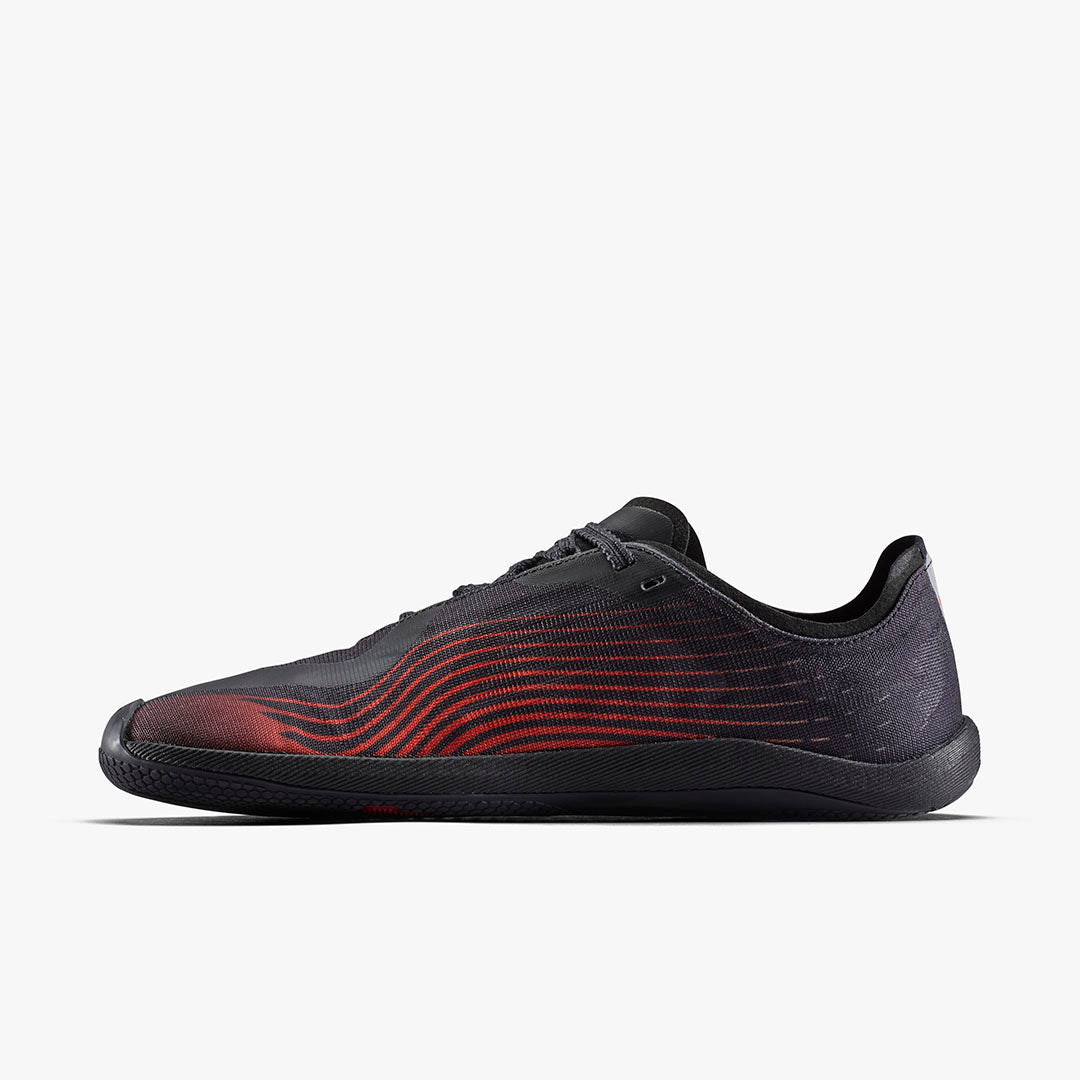 Vivobarefoot Primus Flow Womens – Obsidian/Cherry Tomato
