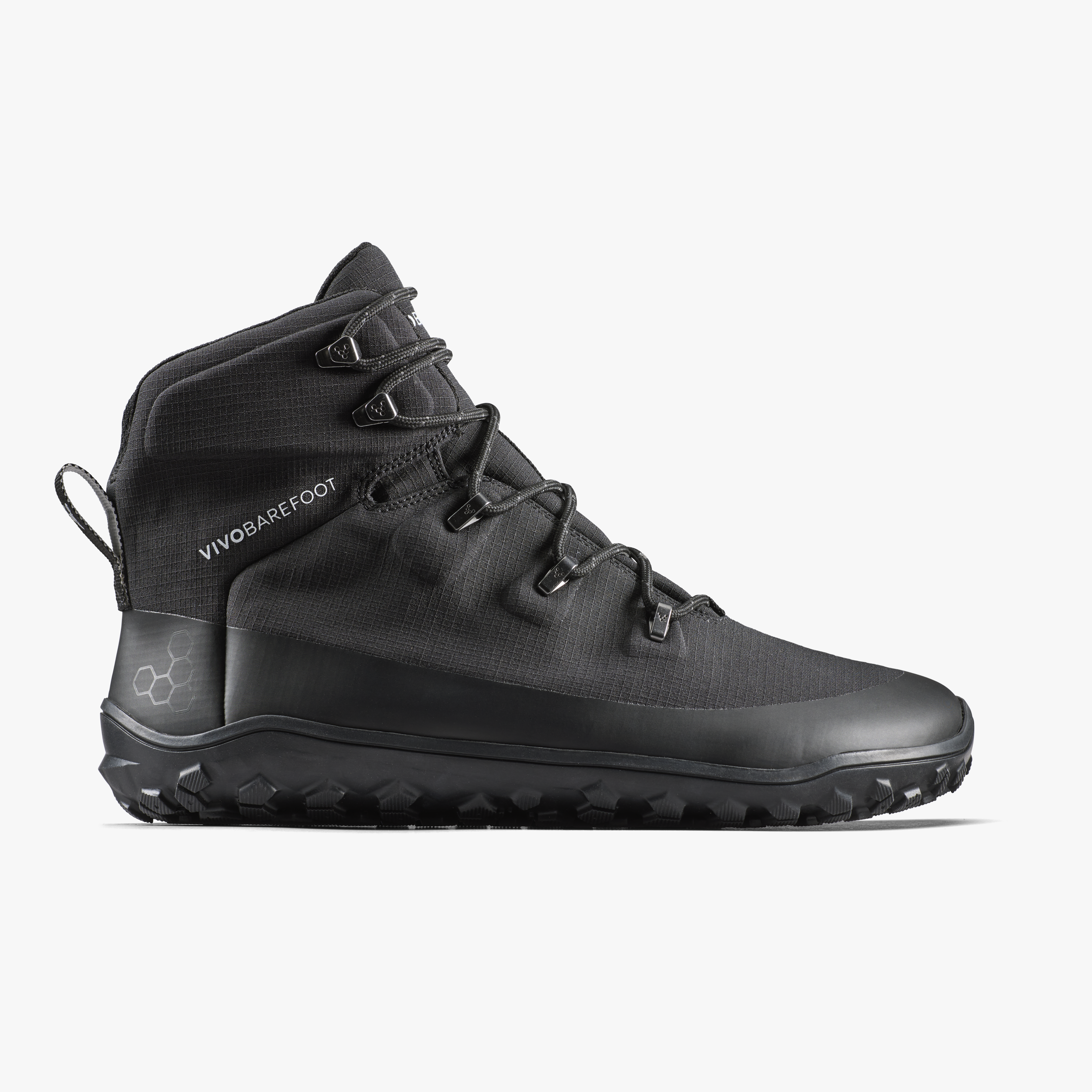 Vivobarefoot Tracker Textile AT II Womens – Obsidian – Side