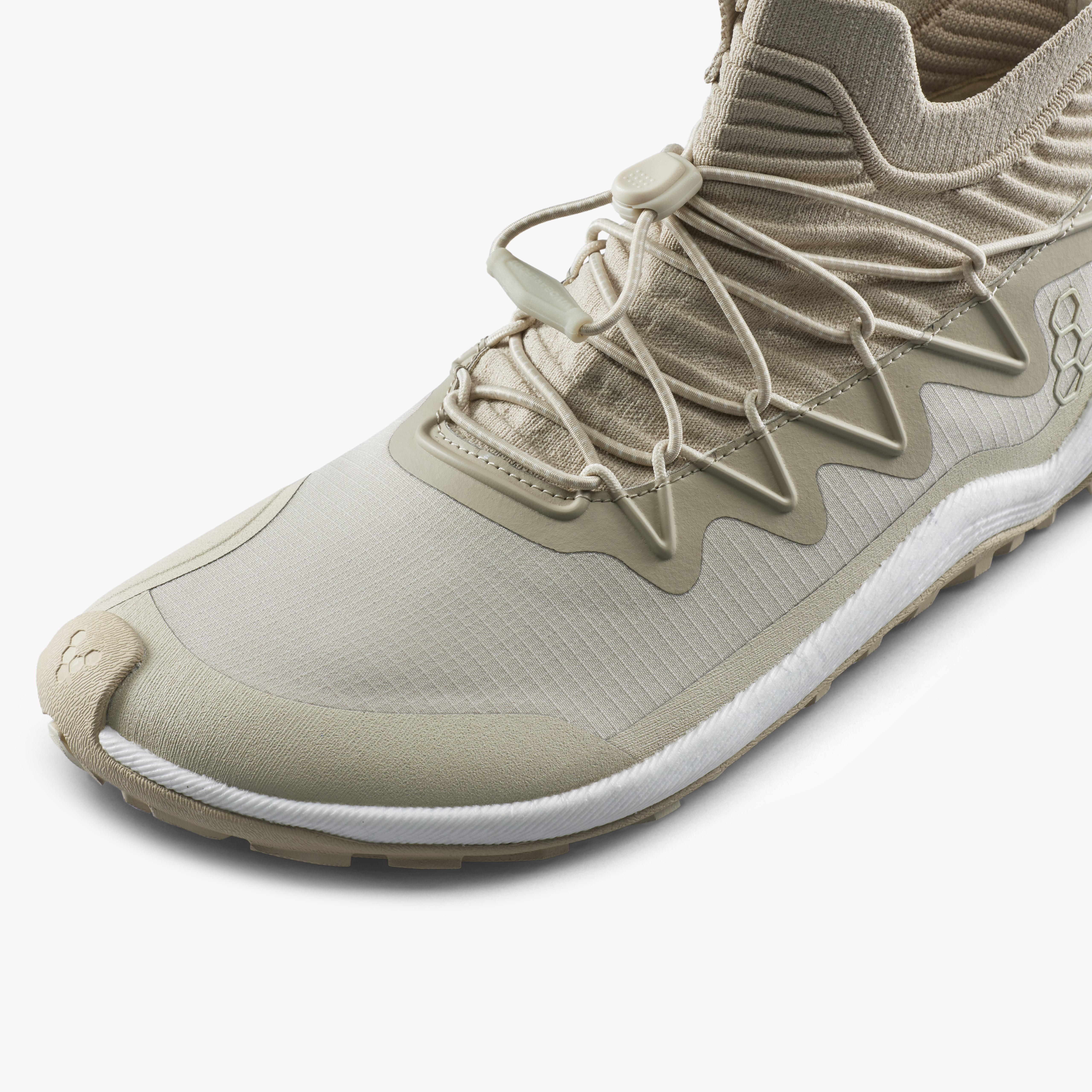 Vivobarefoot Primus Trail Flow Mid II Womens – Peyote – Closeup1
