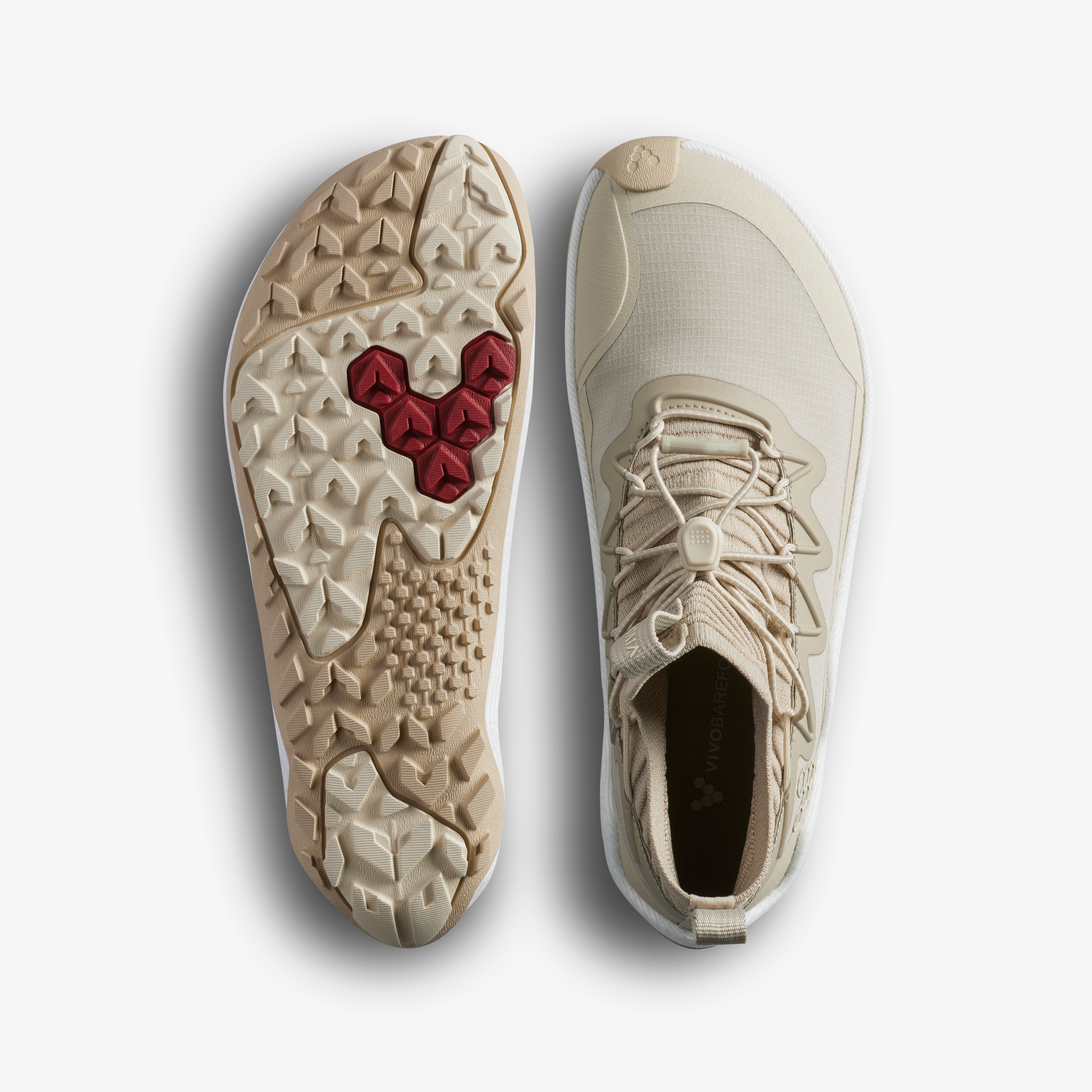 Vivobarefoot Primus Trail Flow Mid II Womens – Peyote – SoleAndTop