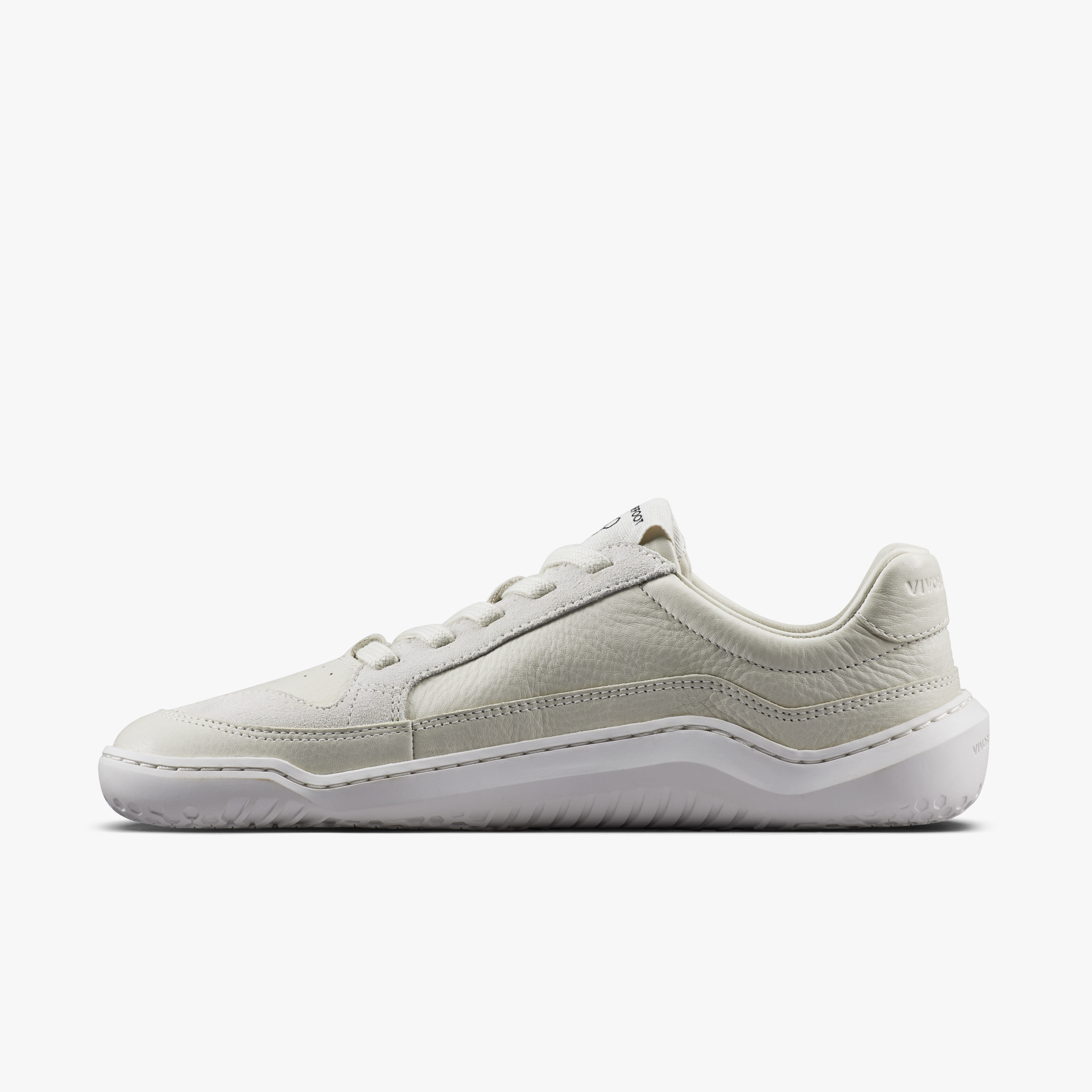 Vivobarefoot Gobi III Sneaker Leather Mens – Limestone – Inside