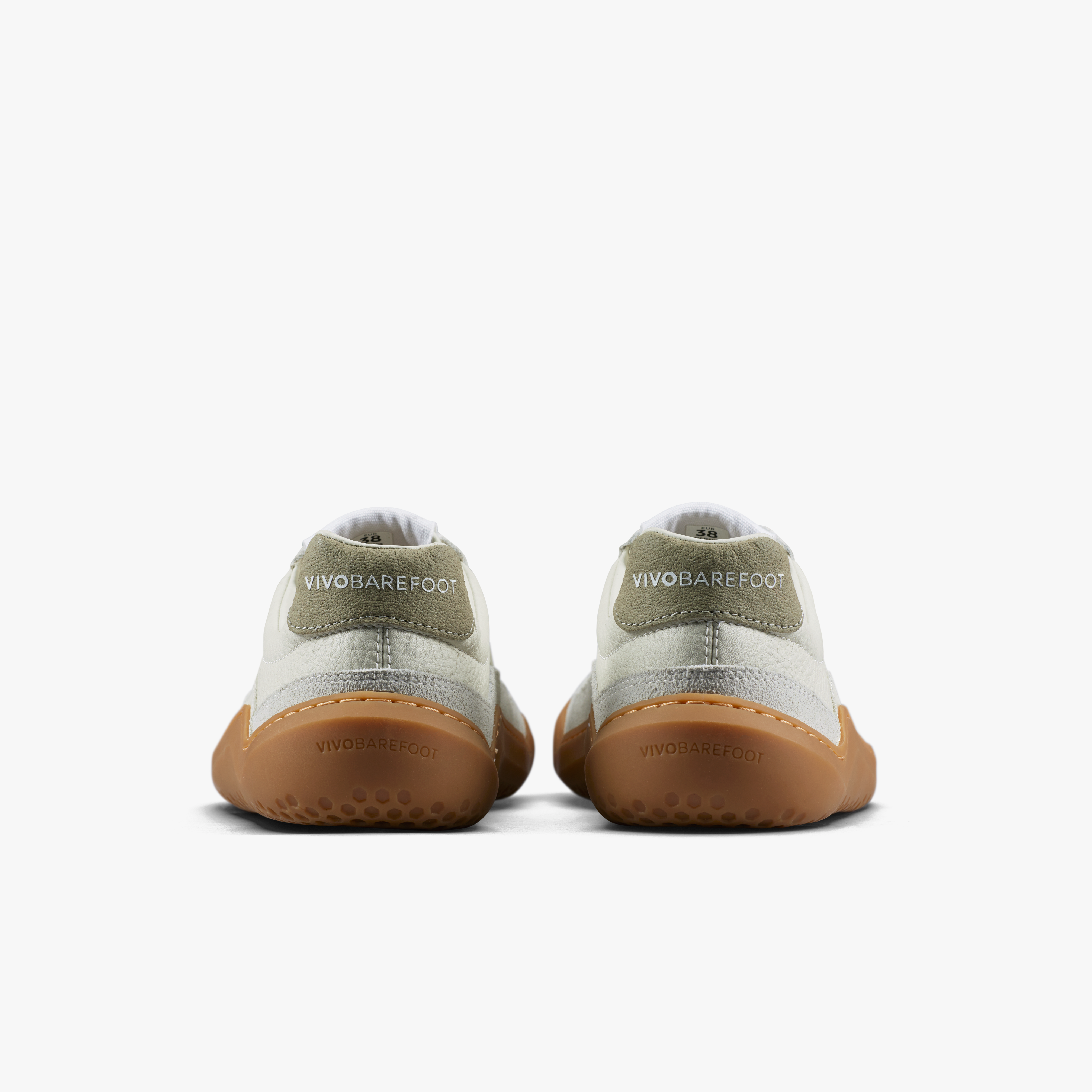 Vivobarefoot Gobi III Sneaker Leather Mens – Dusty Green – Back