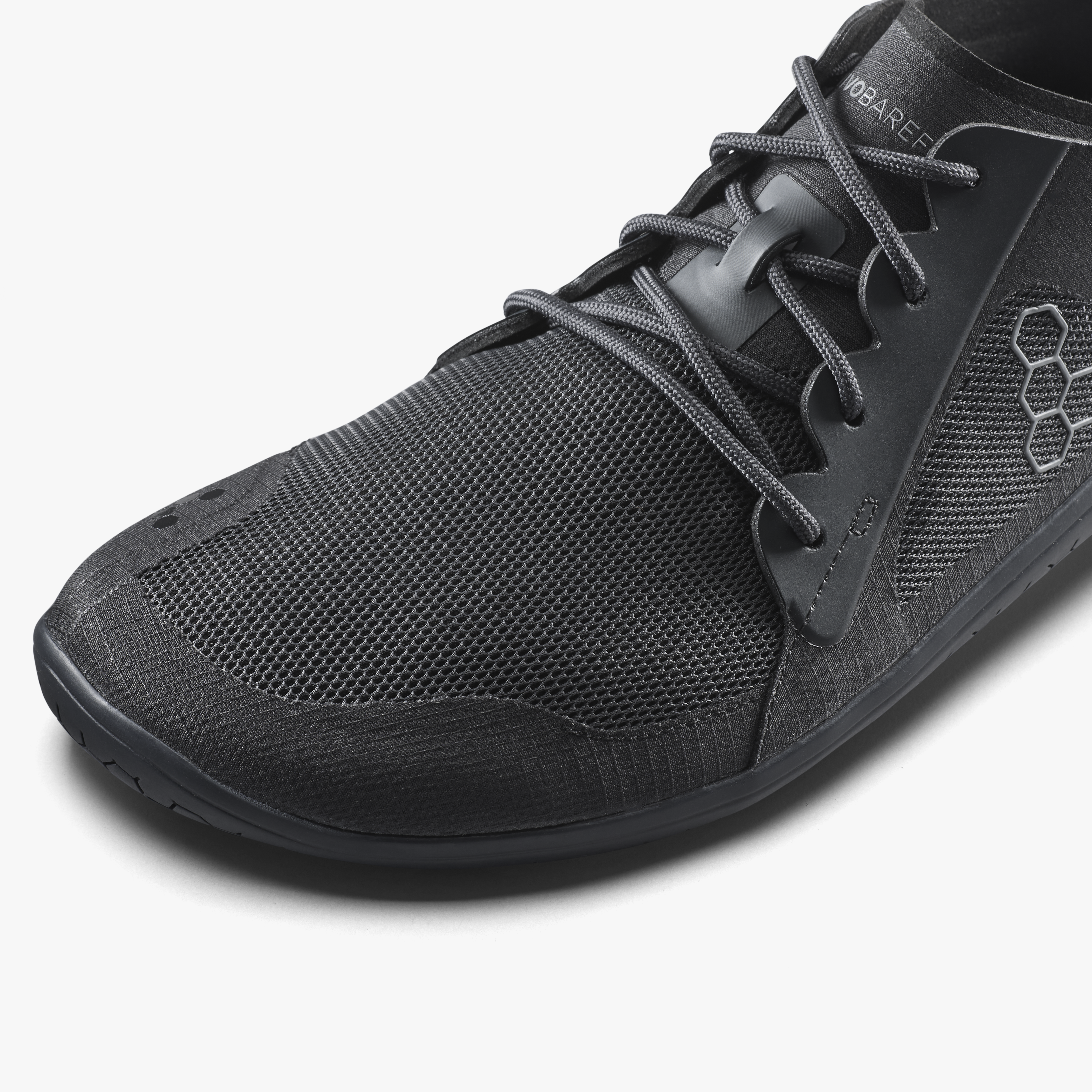 Vivobarefoot Primus Lite IV Womens Obsidian, detalje nærbillede