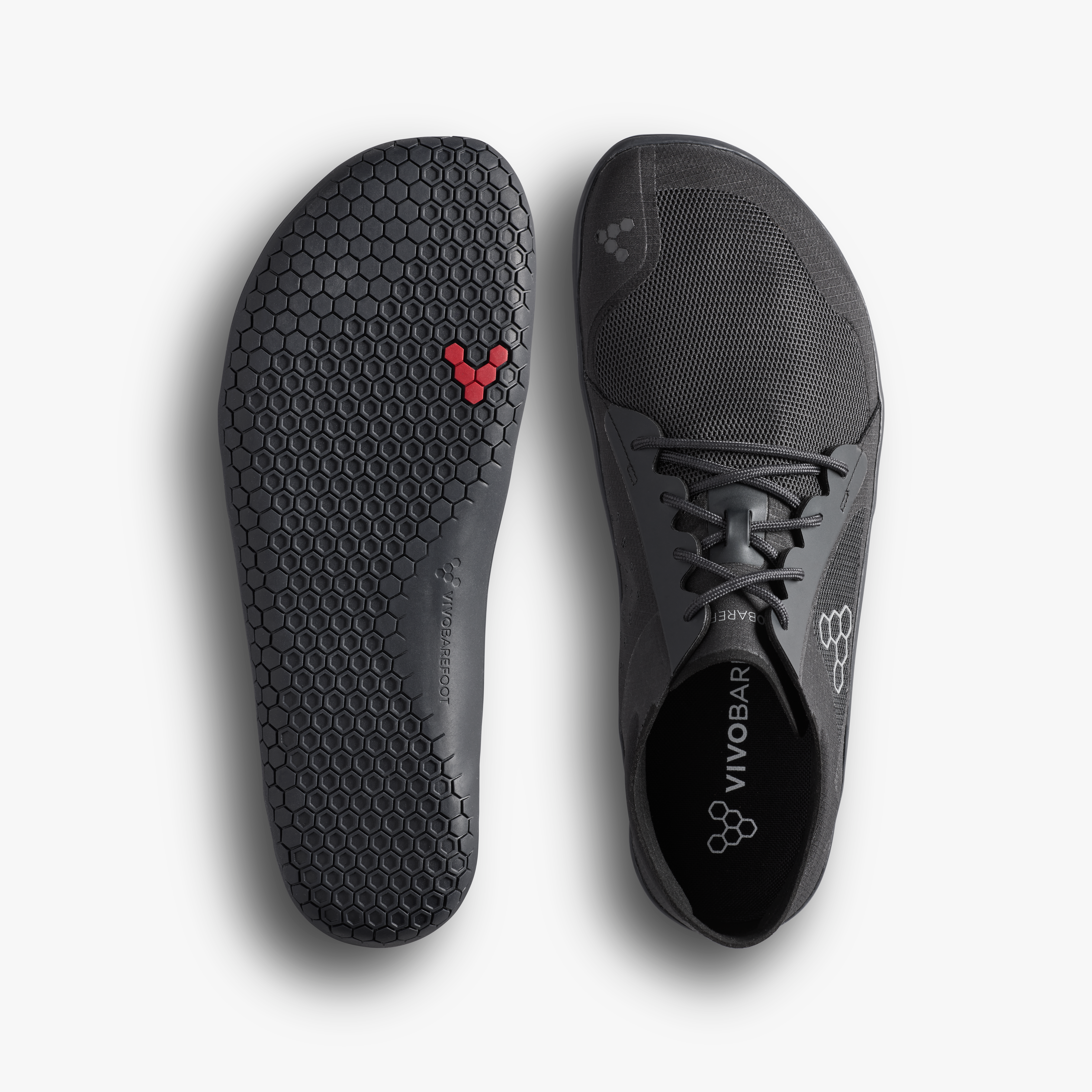 Vivobarefoot Primus Lite IV Womens Obsidian, sål og overdel