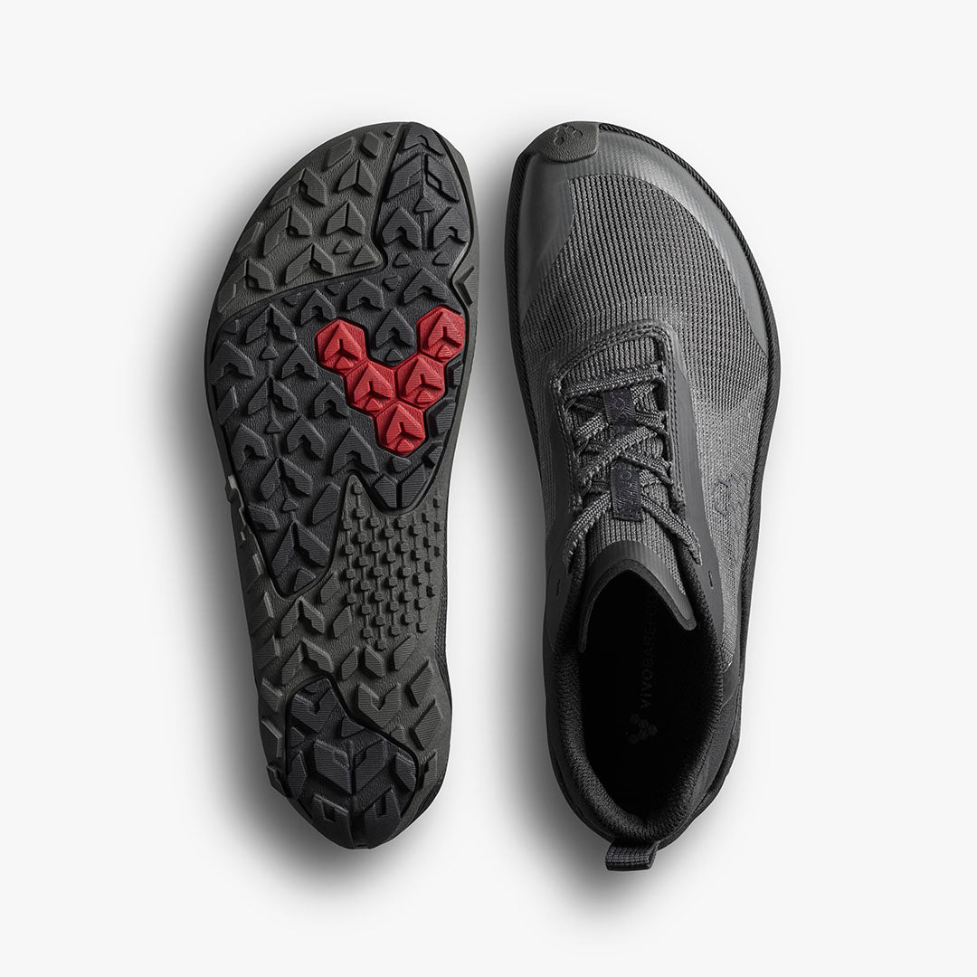 Vivobarefoot Primus Trail Flow Mens – Dark Shadow