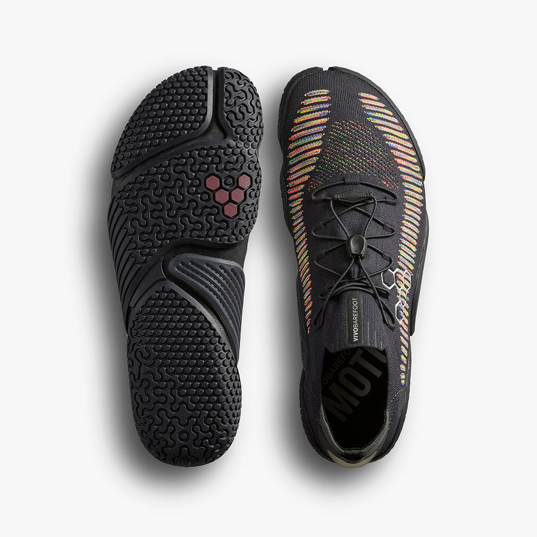 Vivobarefoot Motus Flex Mens – Obsidian/Space Dye