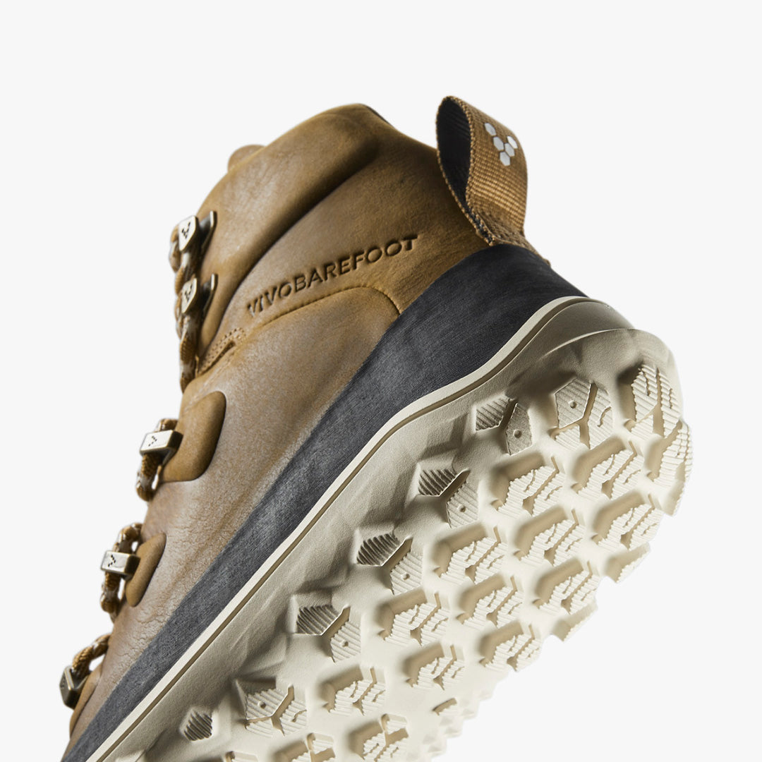 Vivobarefoot Tracker Leather AT Mens – Tan