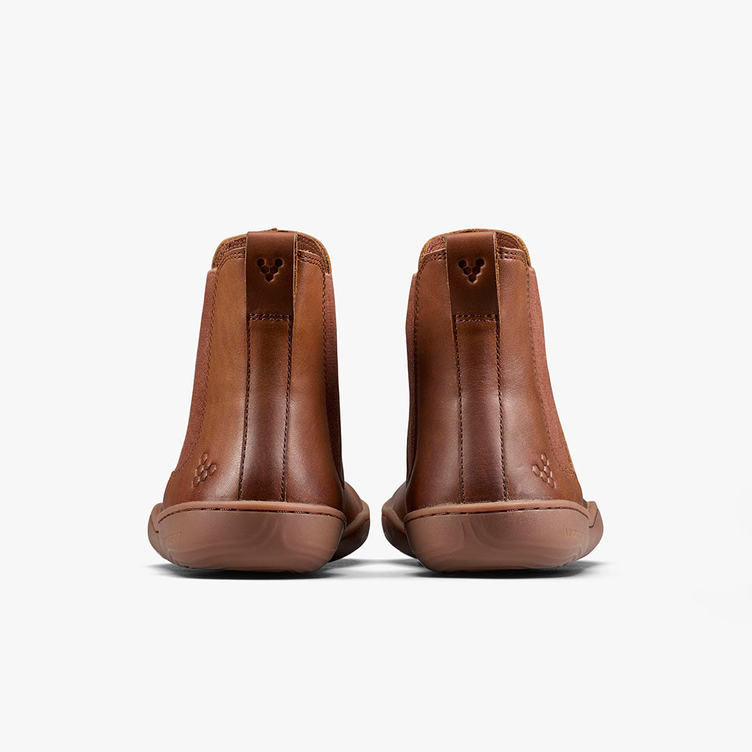 Vivobarefoot Sensus Chelsea Mens – Dark Tan