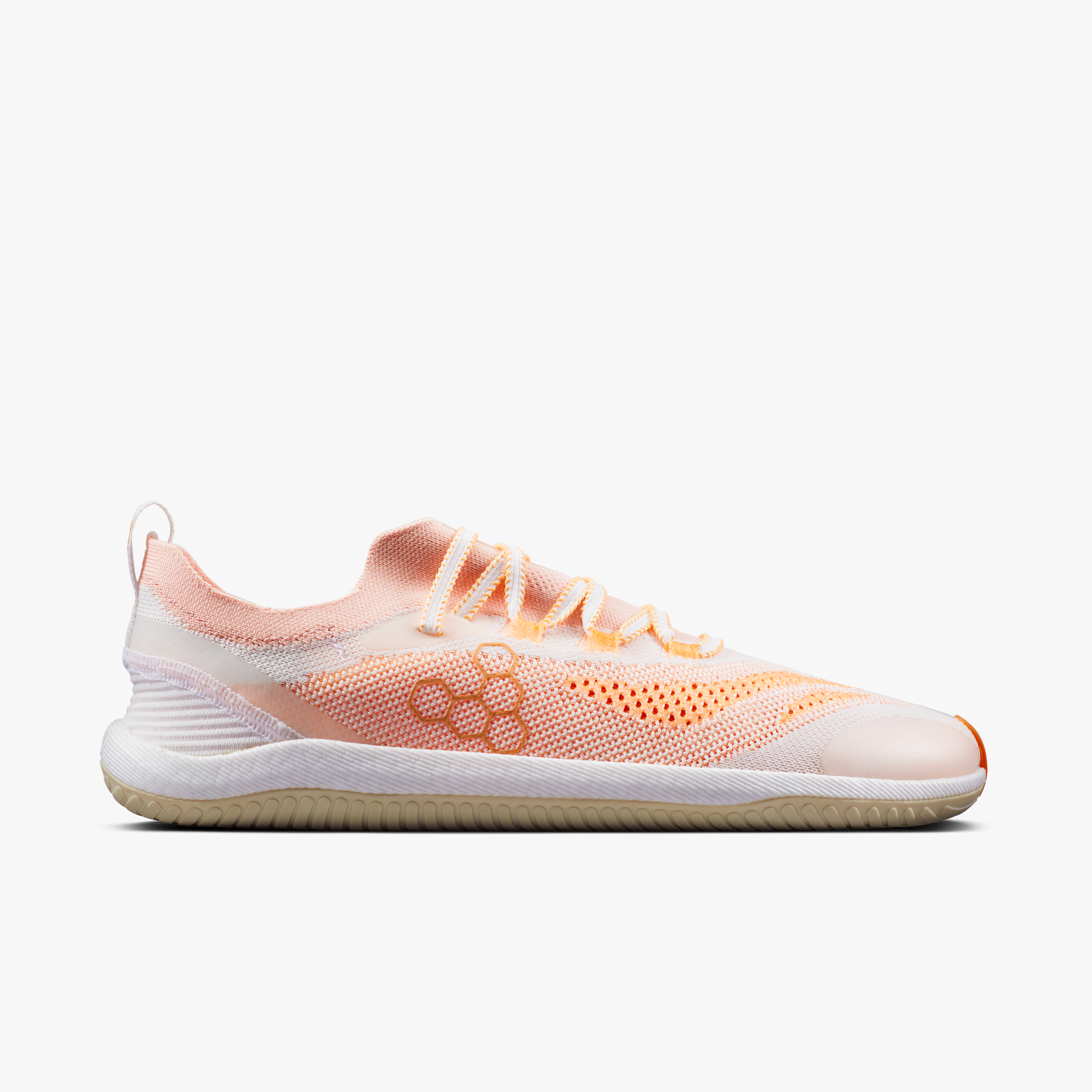 Vivobarefoot Primus Flow Knit Mens – Apricot – Side