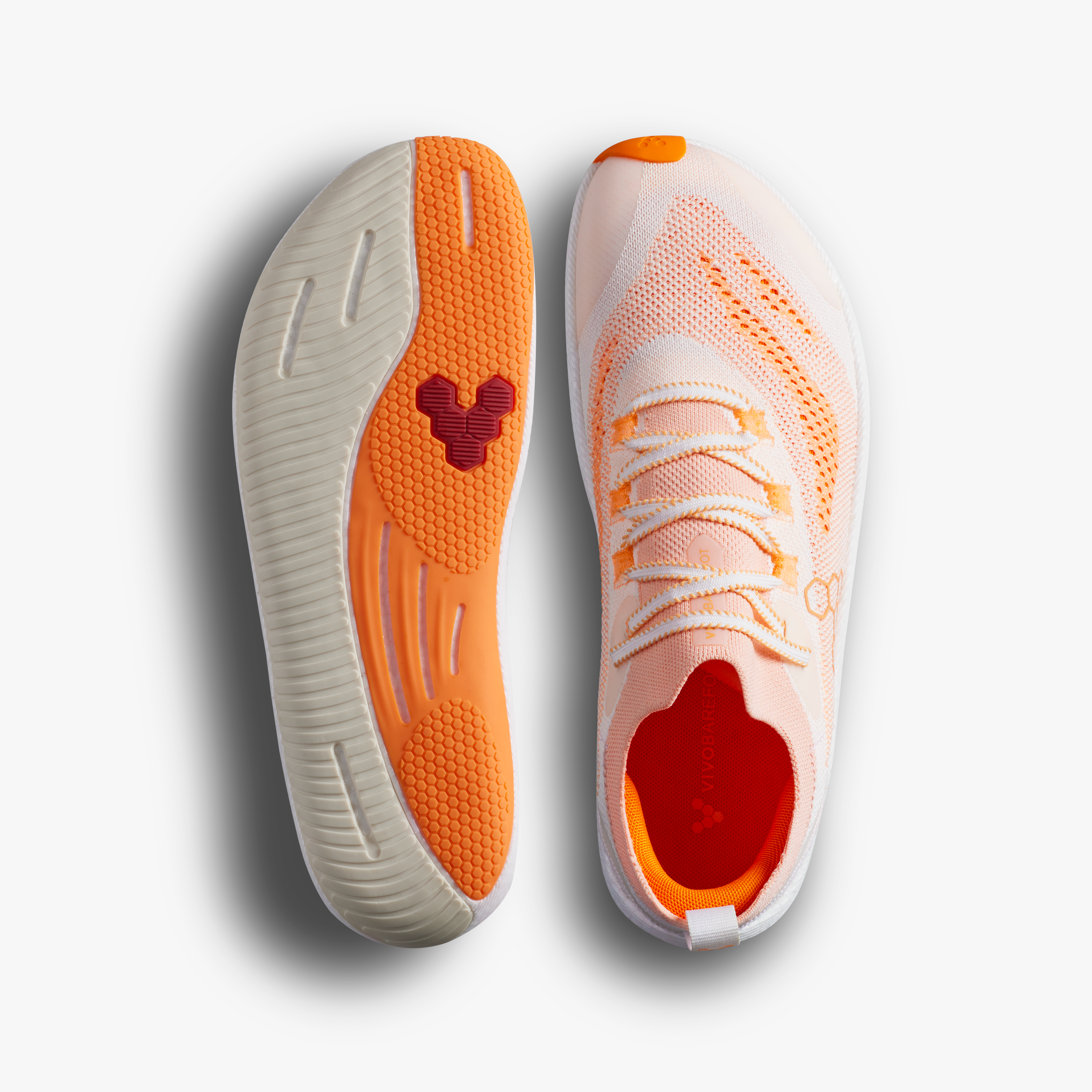 Vivobarefoot Primus Flow Knit Mens – Apricot – SoleAndTop