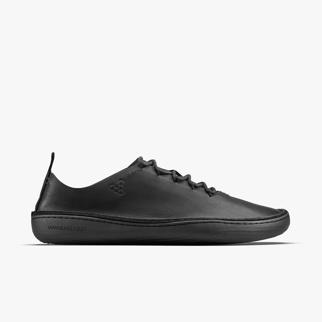 Vivobarefoot Sensus Moc Lace Up Leather Mens – Obsidian