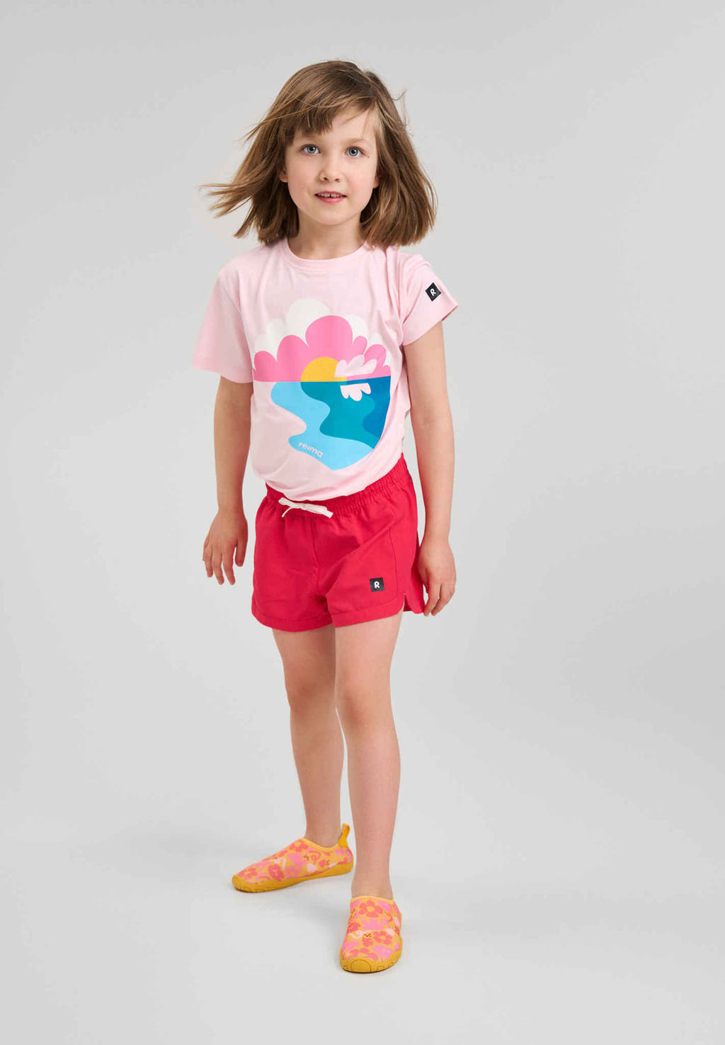 Reima Lean Badesko – Yellow Flowers