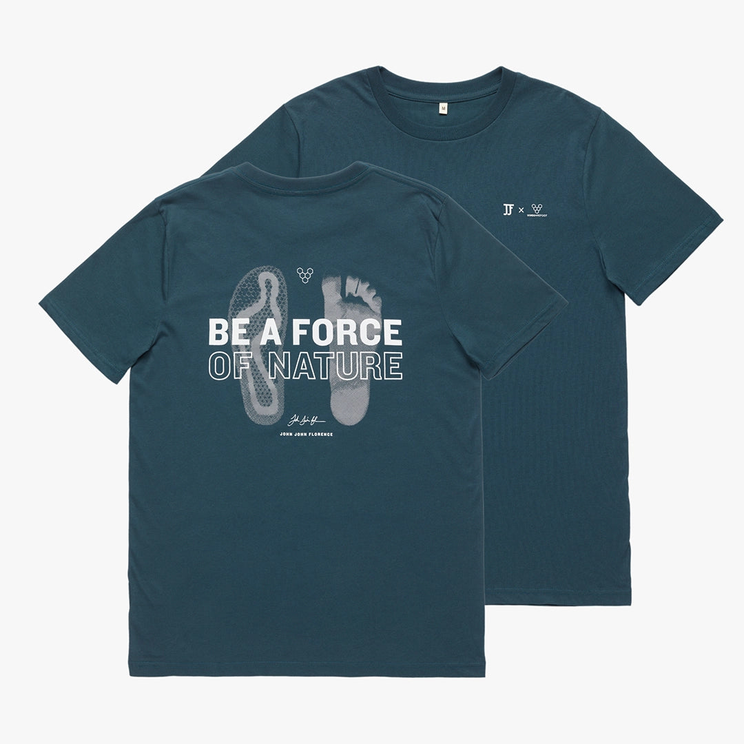Vivobarefoot Force Of Nature T-Shirt Unisex – Midnight