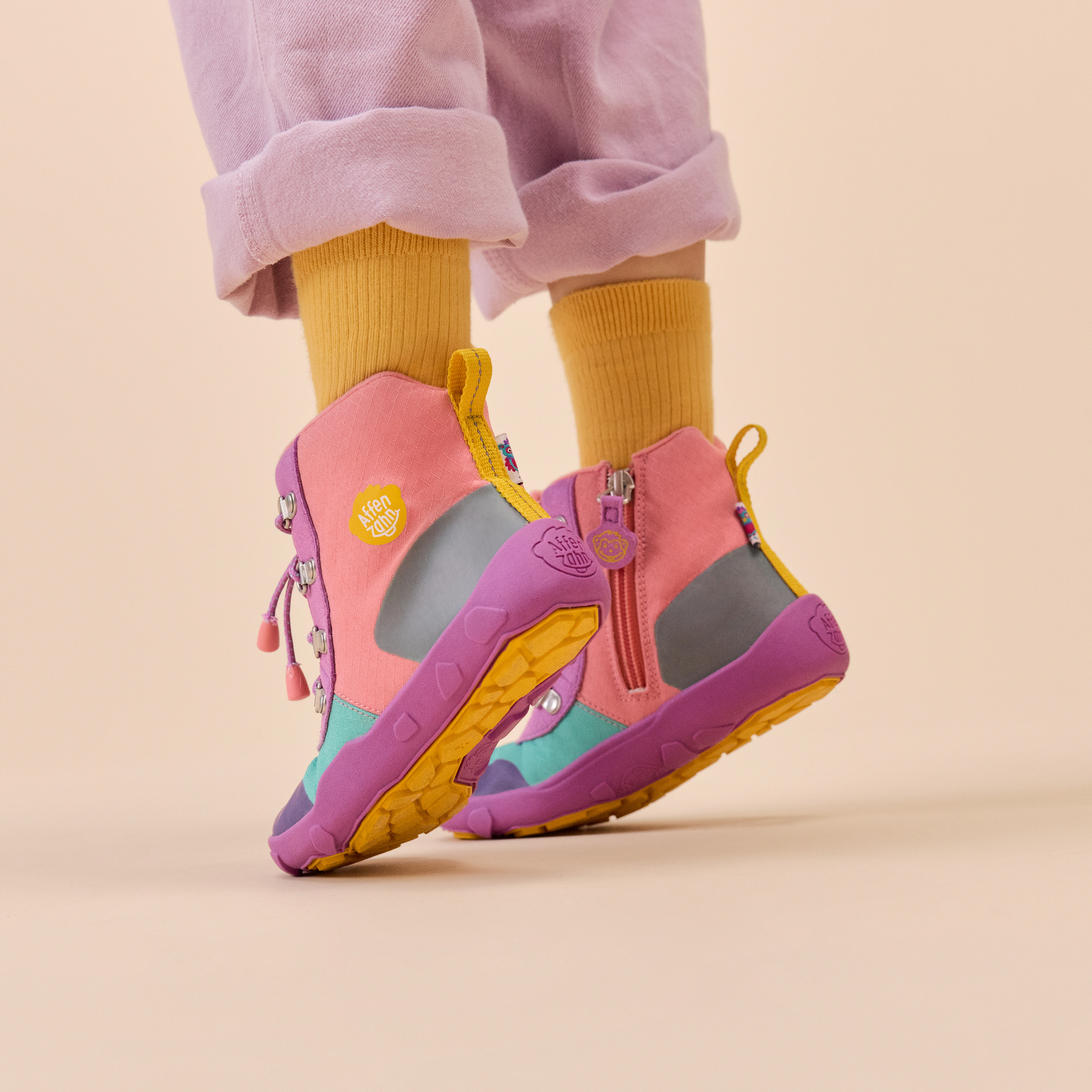 Affenzahn Mid Boot Vegan Discovy – Owl