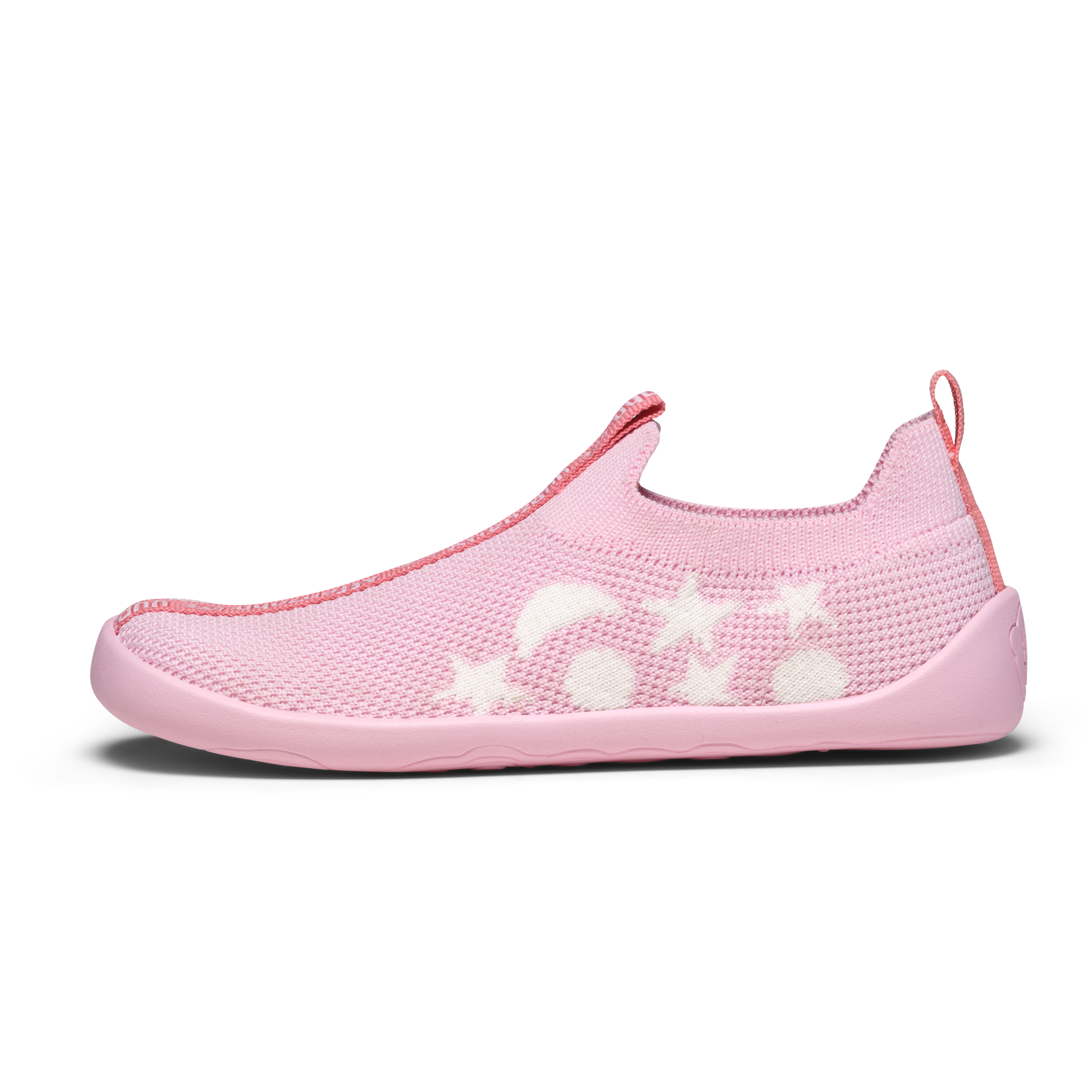Affenzahn Slipper Knit Flinky barfodssko til børn i farven Unicorn, detalje