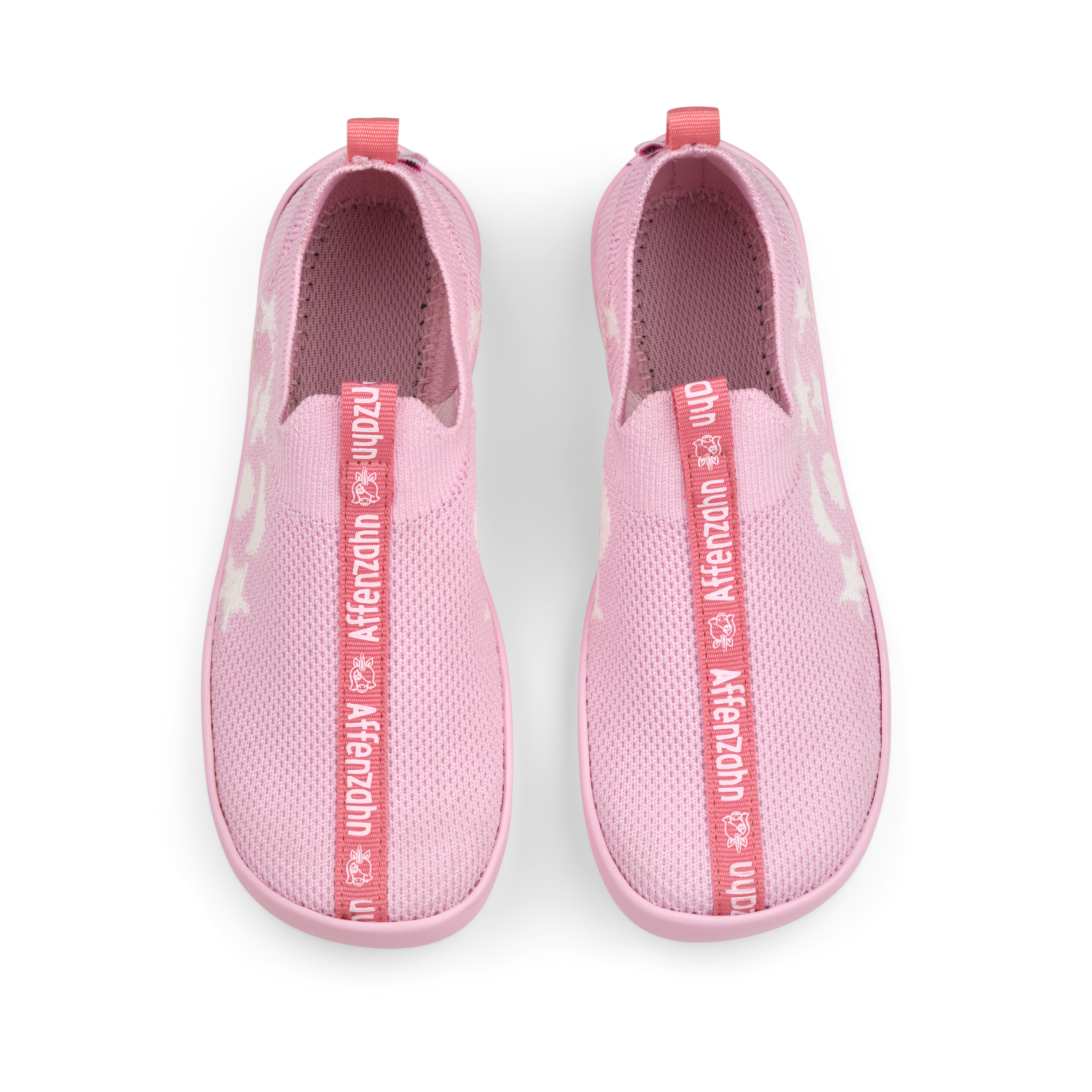 Affenzahn Slipper Knit Flinky barfodssko til børn i farven Unicorn, detalje