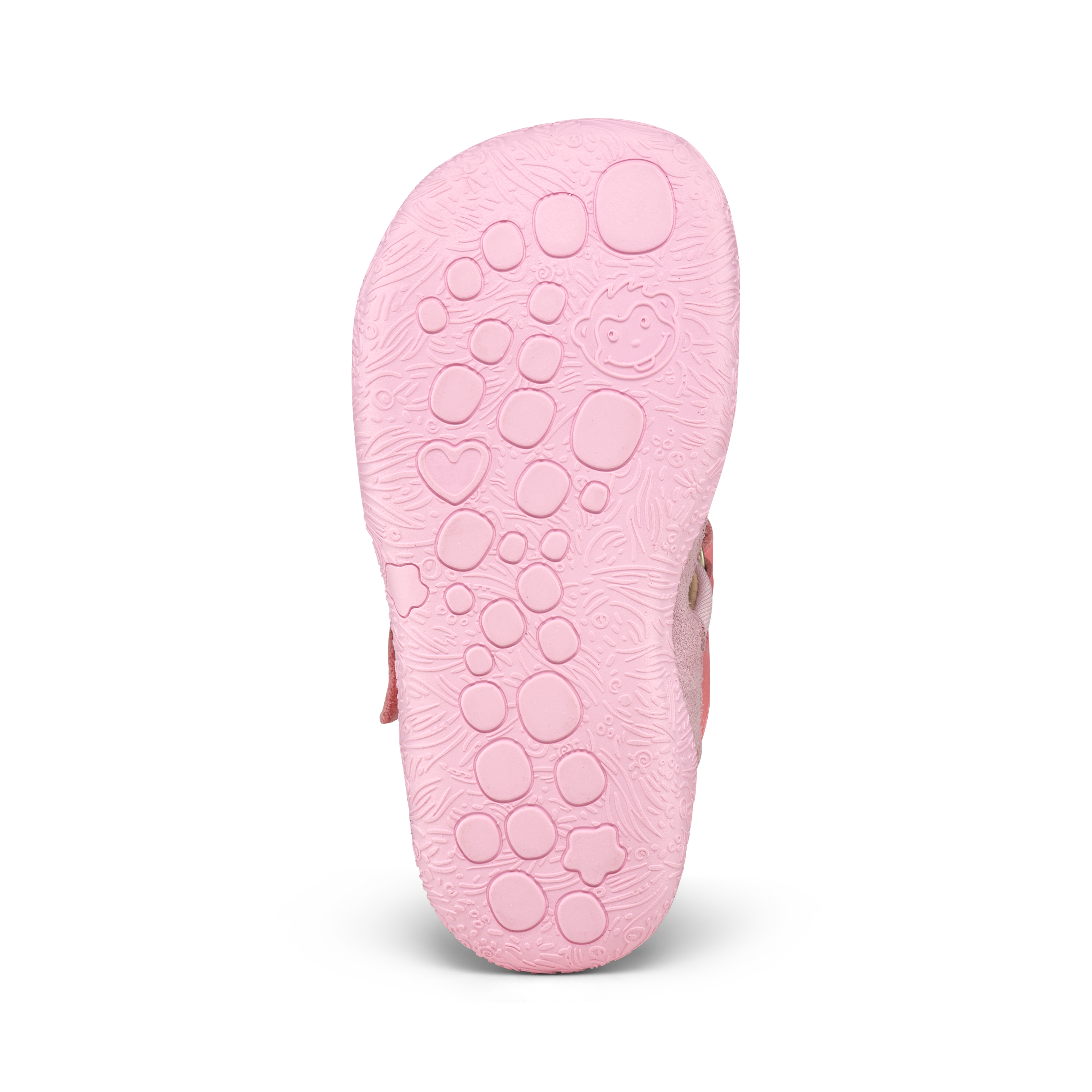 Affenzahn Prewalker Leather Freely barfodssko til børn i farven Unicorn, set fra siden