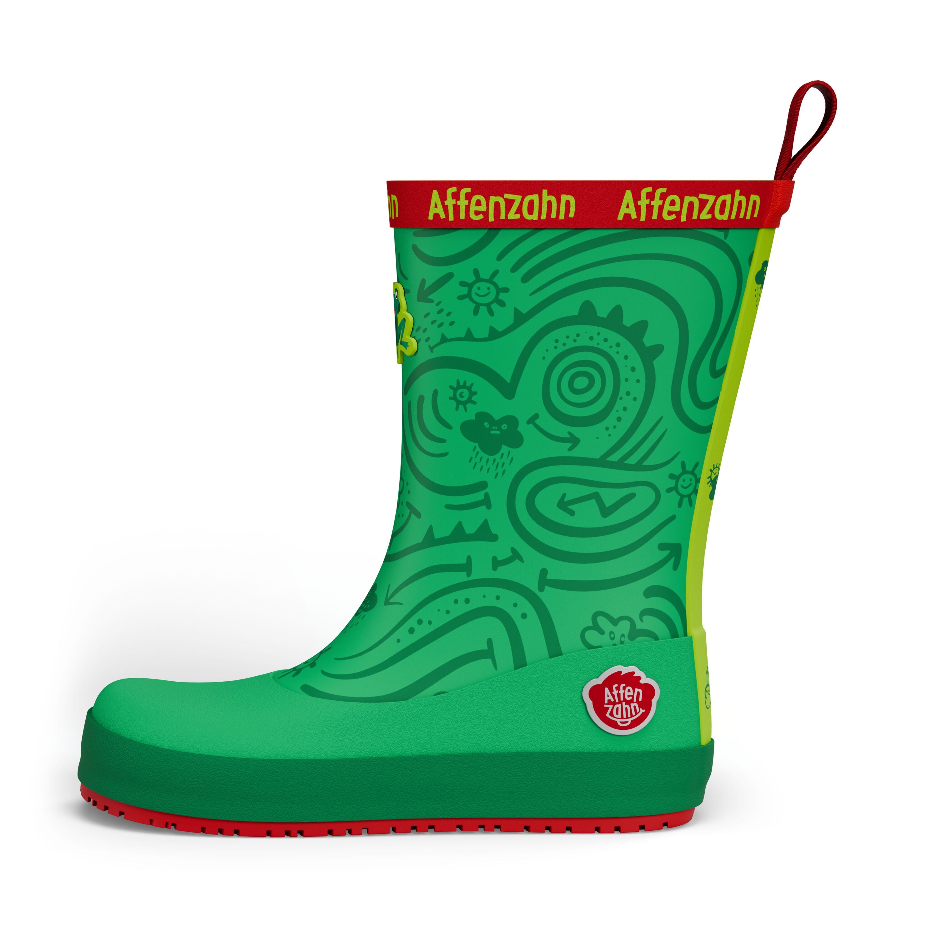 Affenzahn Rainboot Vegan Plashy – Frog