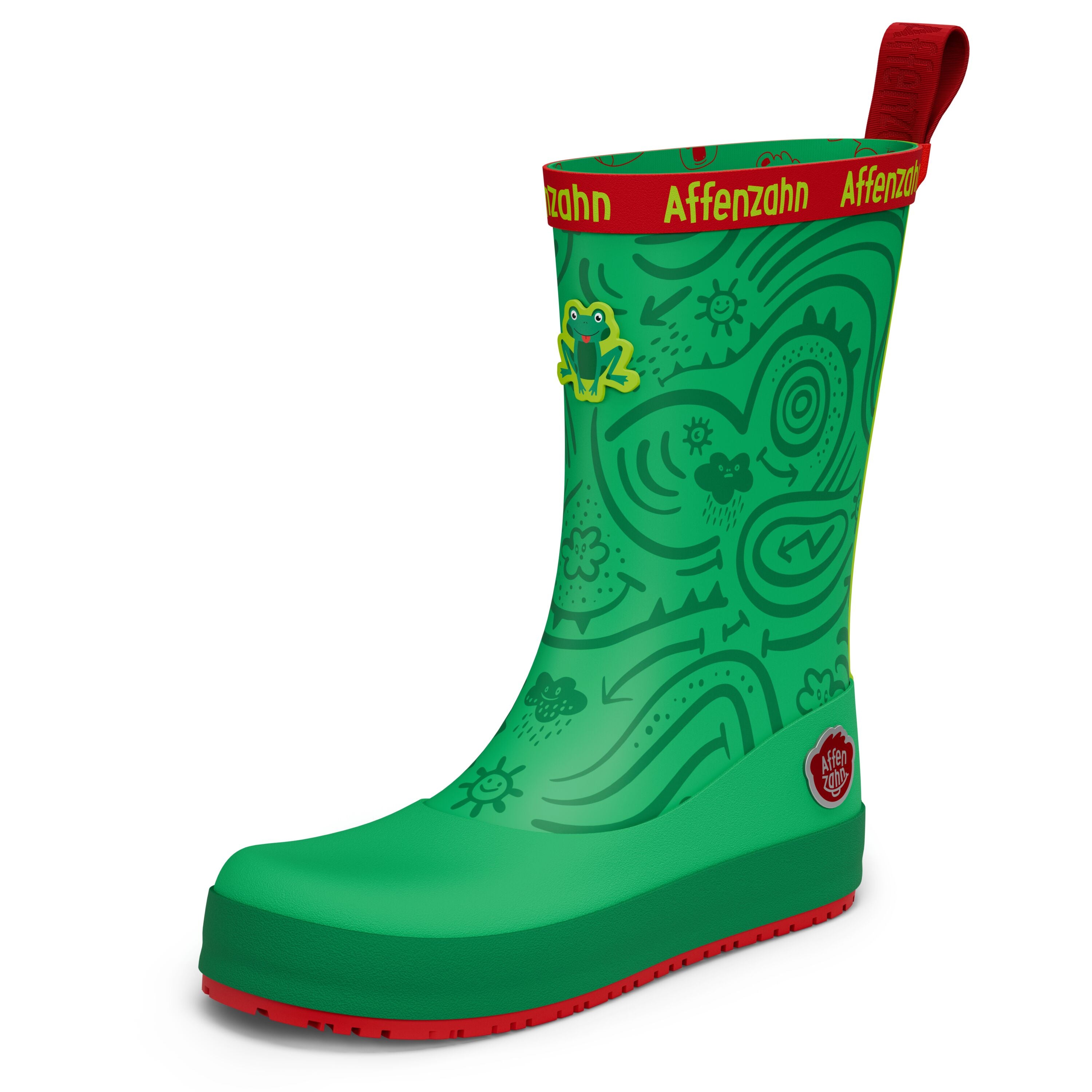 Affenzahn Rainboot Vegan Plashy – Frog
