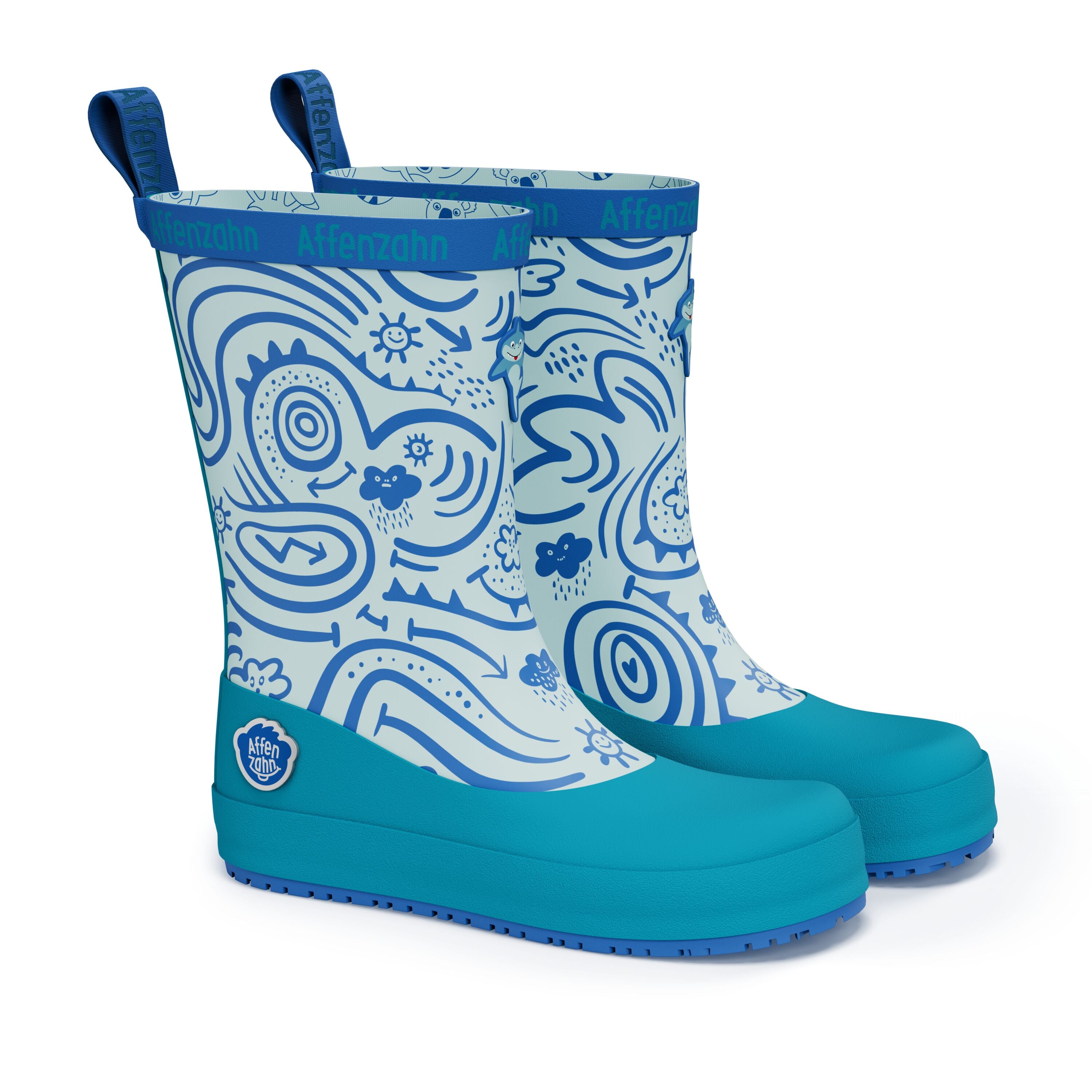 Affenzahn Rainboot Vegan Plashy – Shark