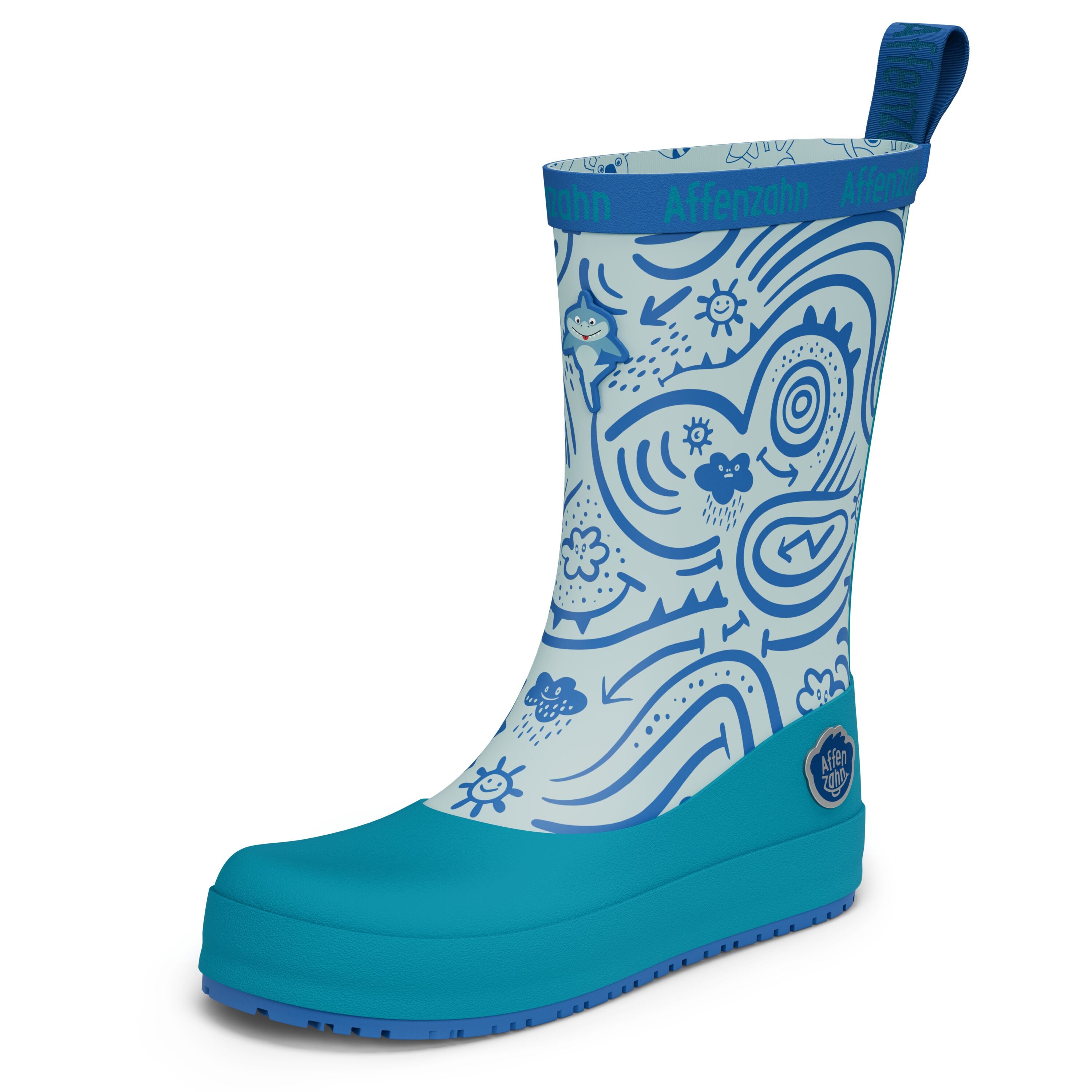 Affenzahn Rainboot Vegan Plashy – Shark