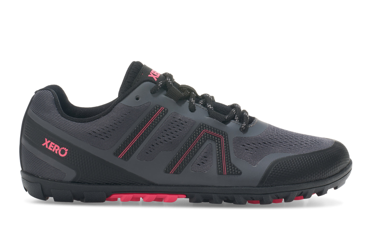 Xero Shoes Mesa Trail II Womens – Asphalt/Raspberry