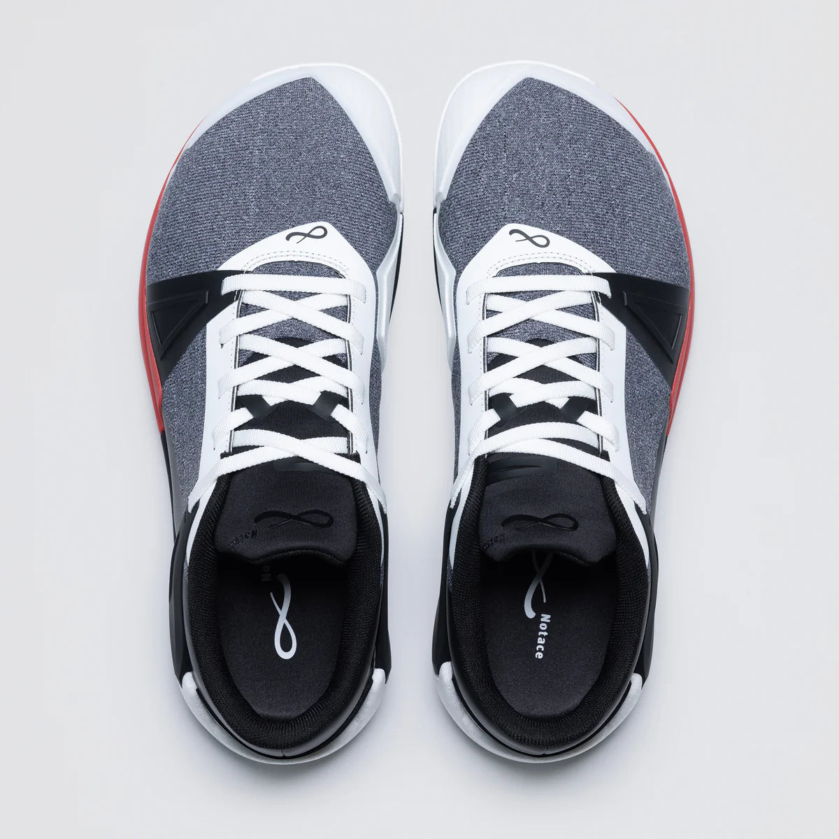 Notace Koto 1 Womens – Heather Grey and Red