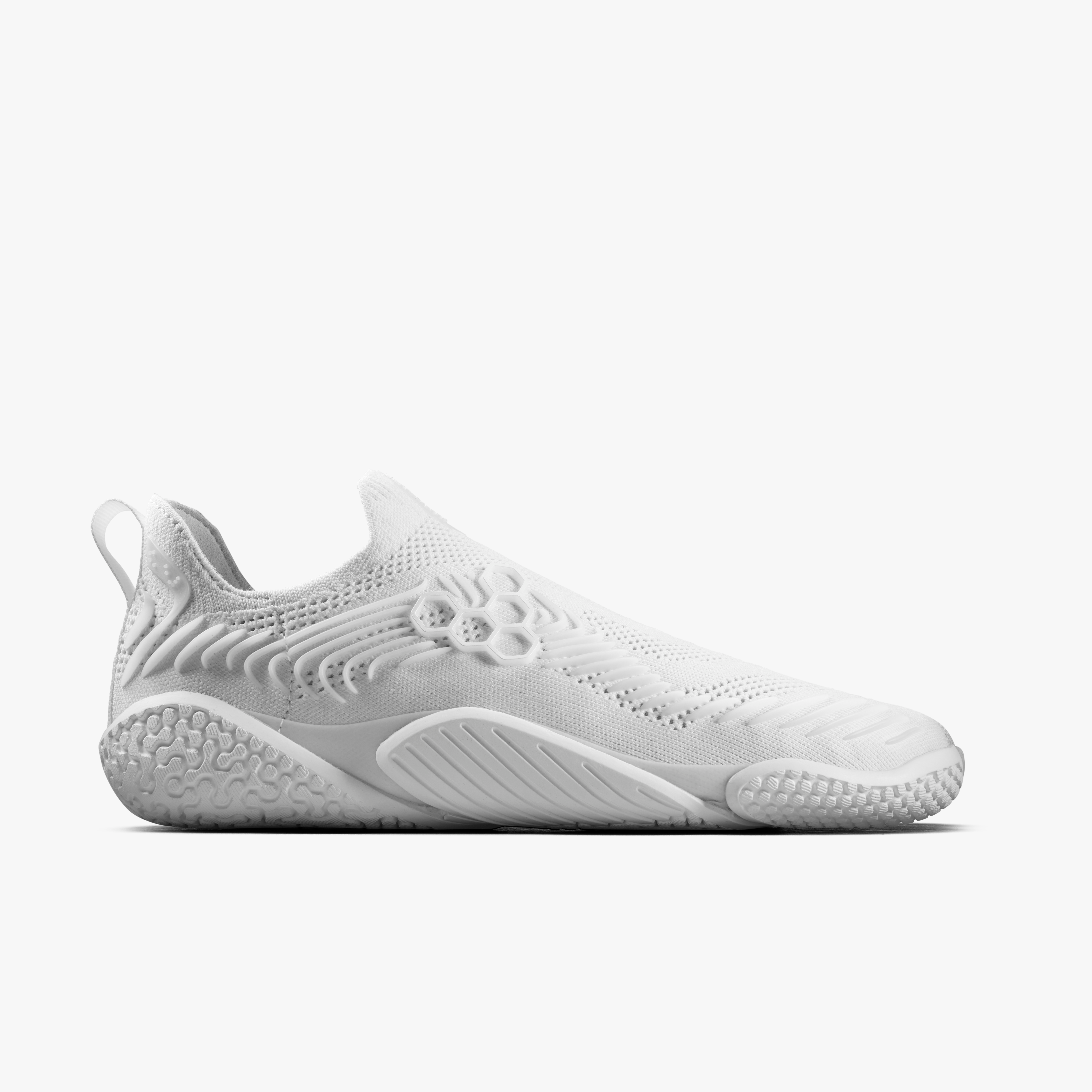 Vivobarefoot Motus Flex Tabi Mens Bright White - Side view