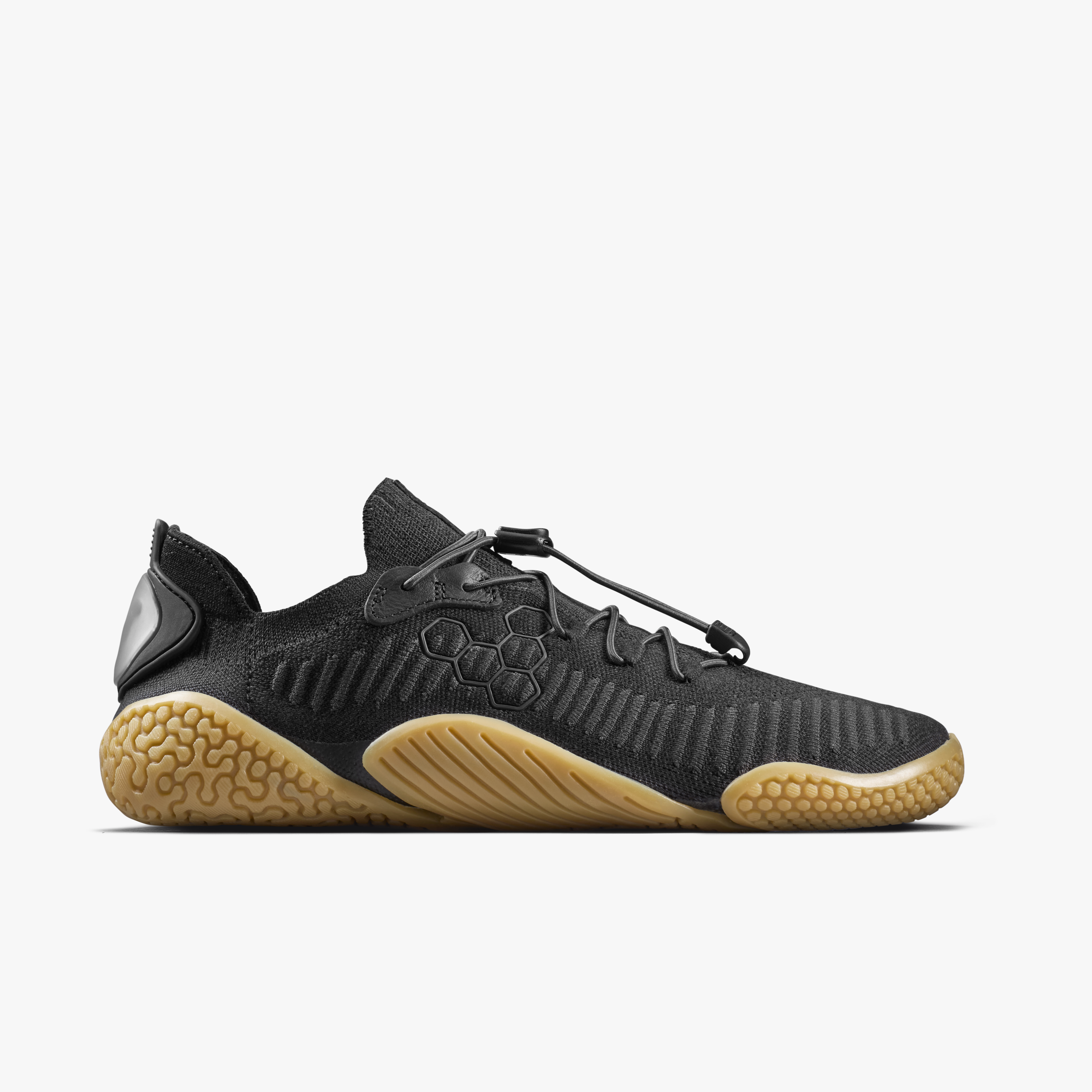 Vivobarefoot Motus Flex Natural Womens Obsidian - Side view