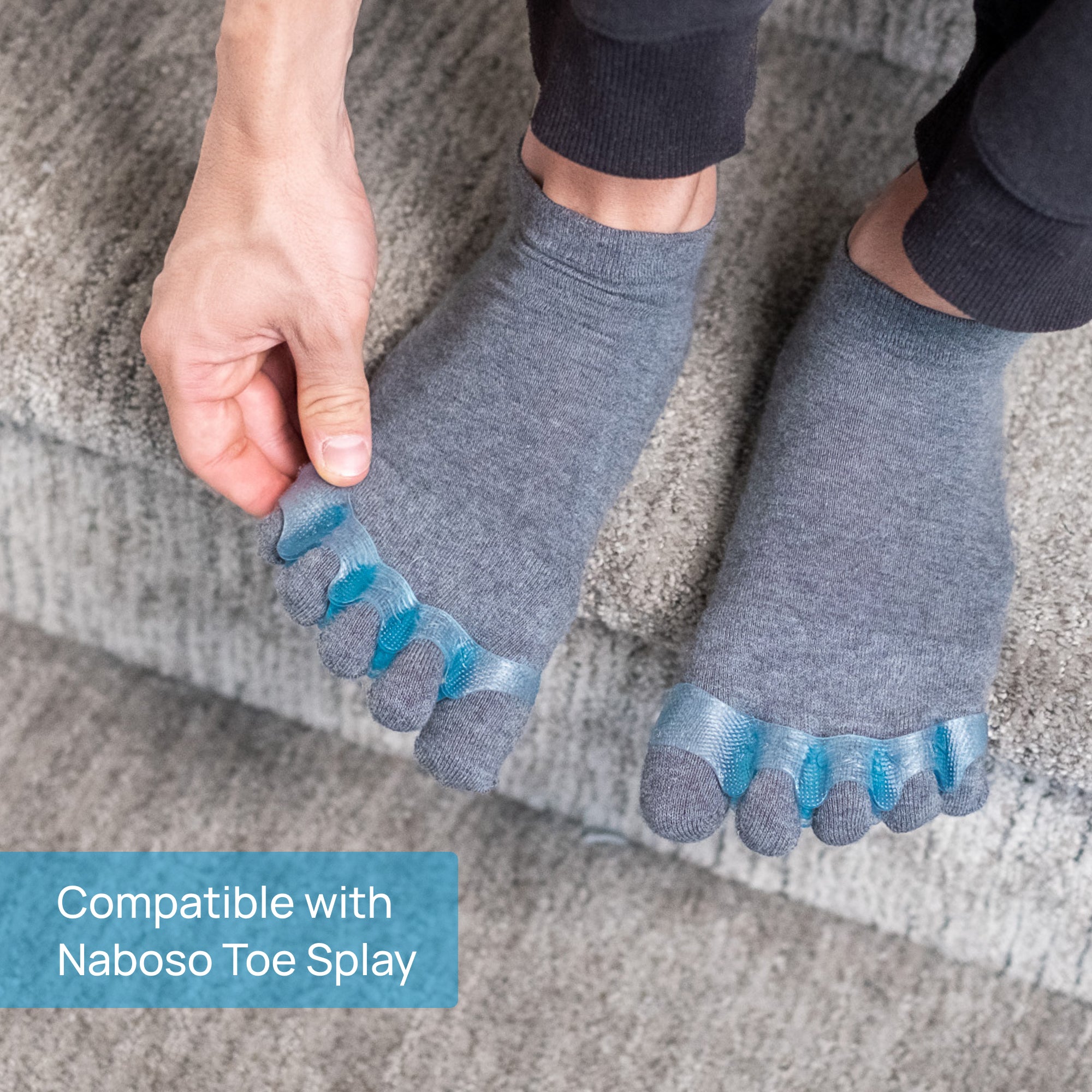 Naboso Textured Toe Socks