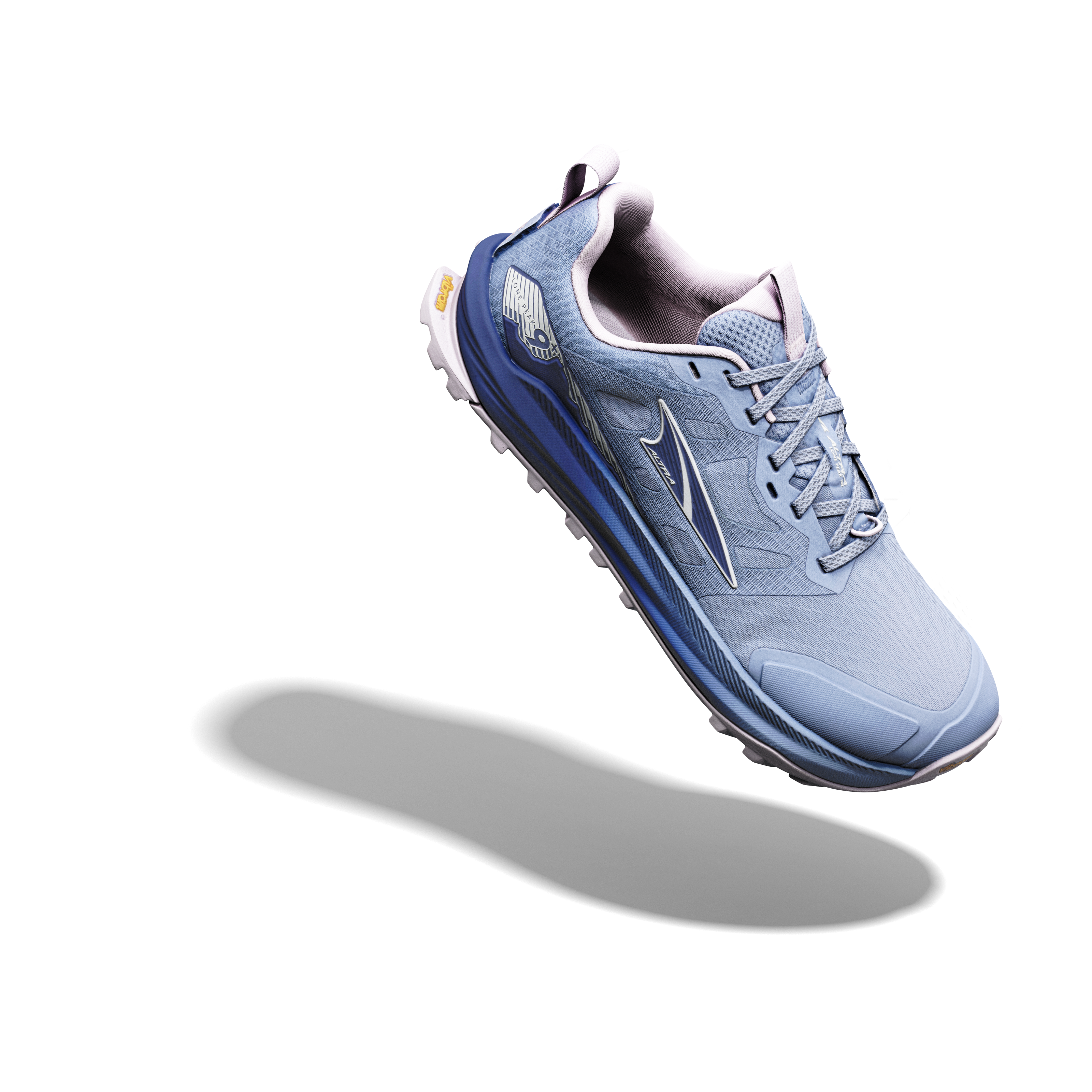 Altra Lone Peak 9+ vandresko til dame i farven Rain Washed/Oceana/Orchid Ice
