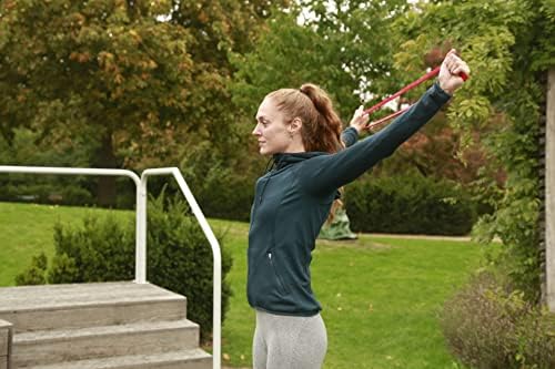 Stretching og mobility med rødt modstandsbånd