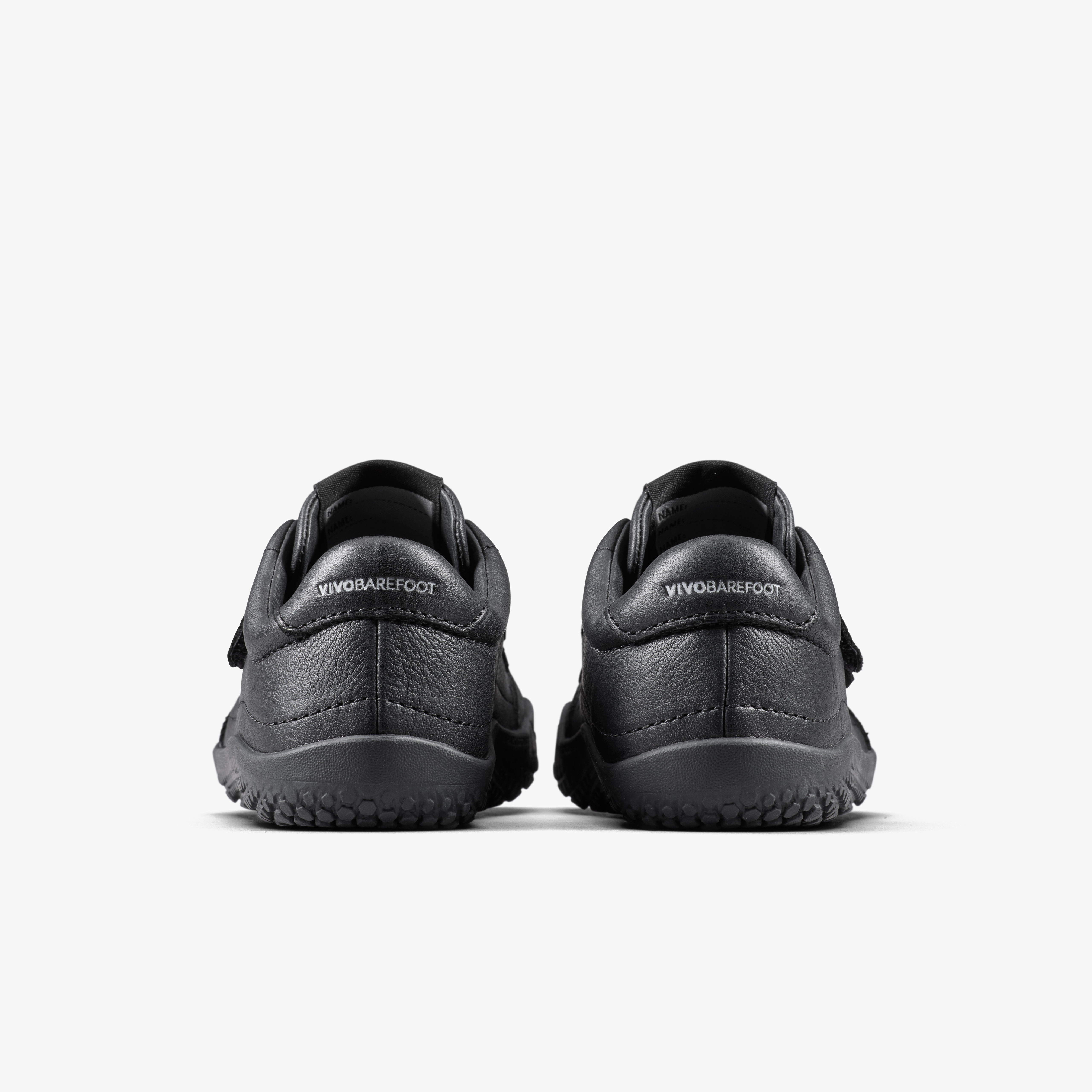 Vivobarefoot Gobi Sneaker School Kids – Obsidian, set bagfra