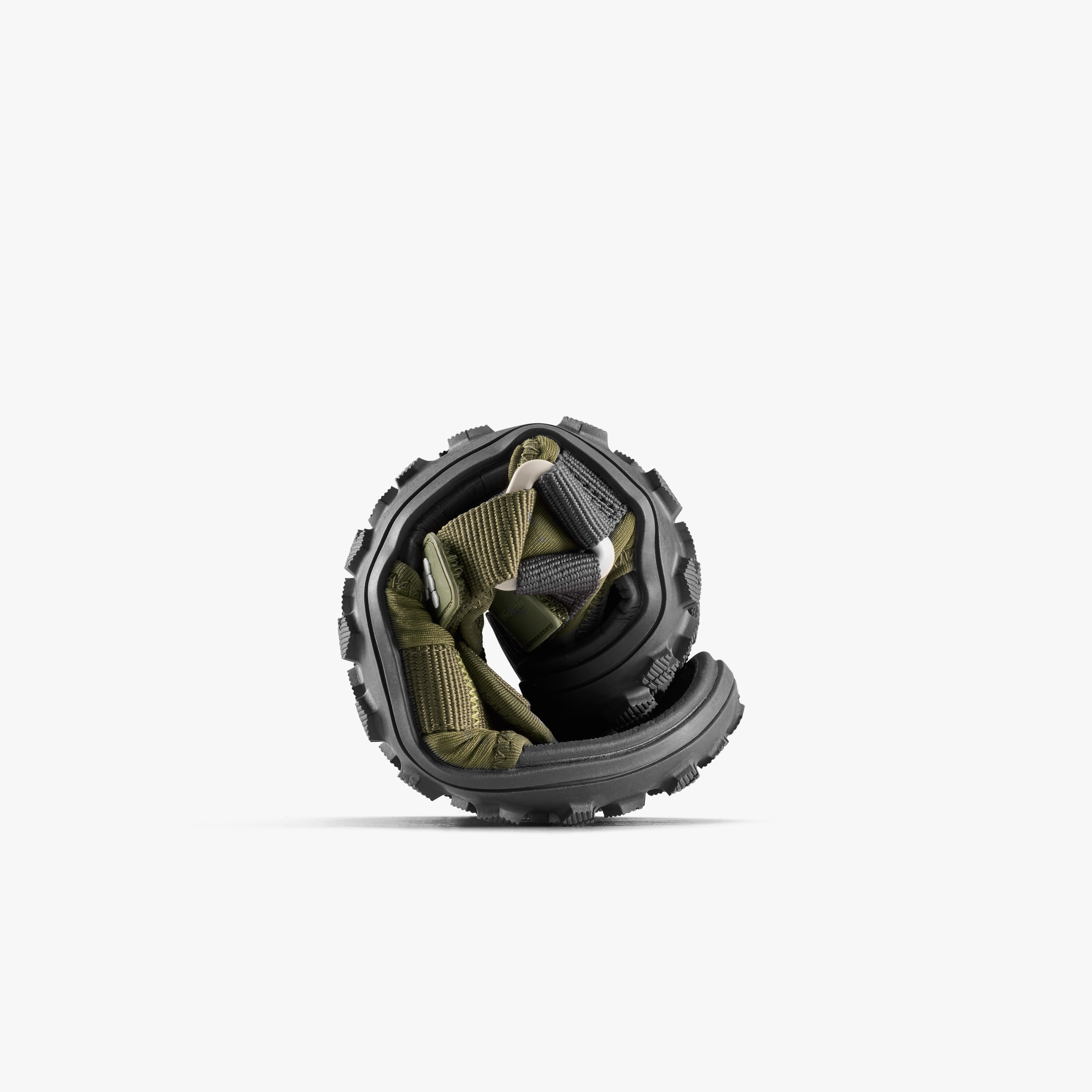 Vivobarefoot Tracker Ora Sandal Mens Dark Olive, bøjet