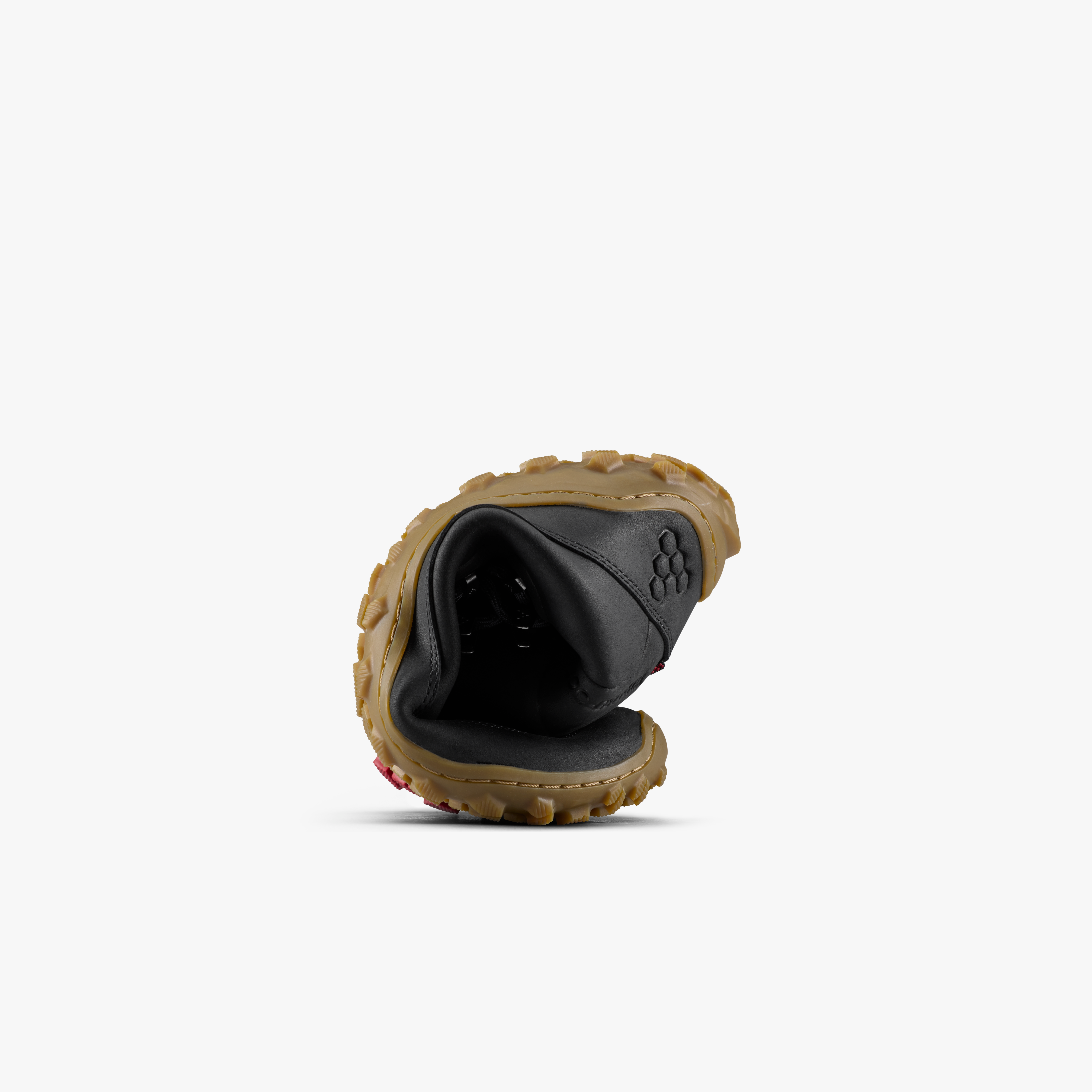 Vivobarefoot Tracker Leather AT II Womens – Obsidian, bøjet